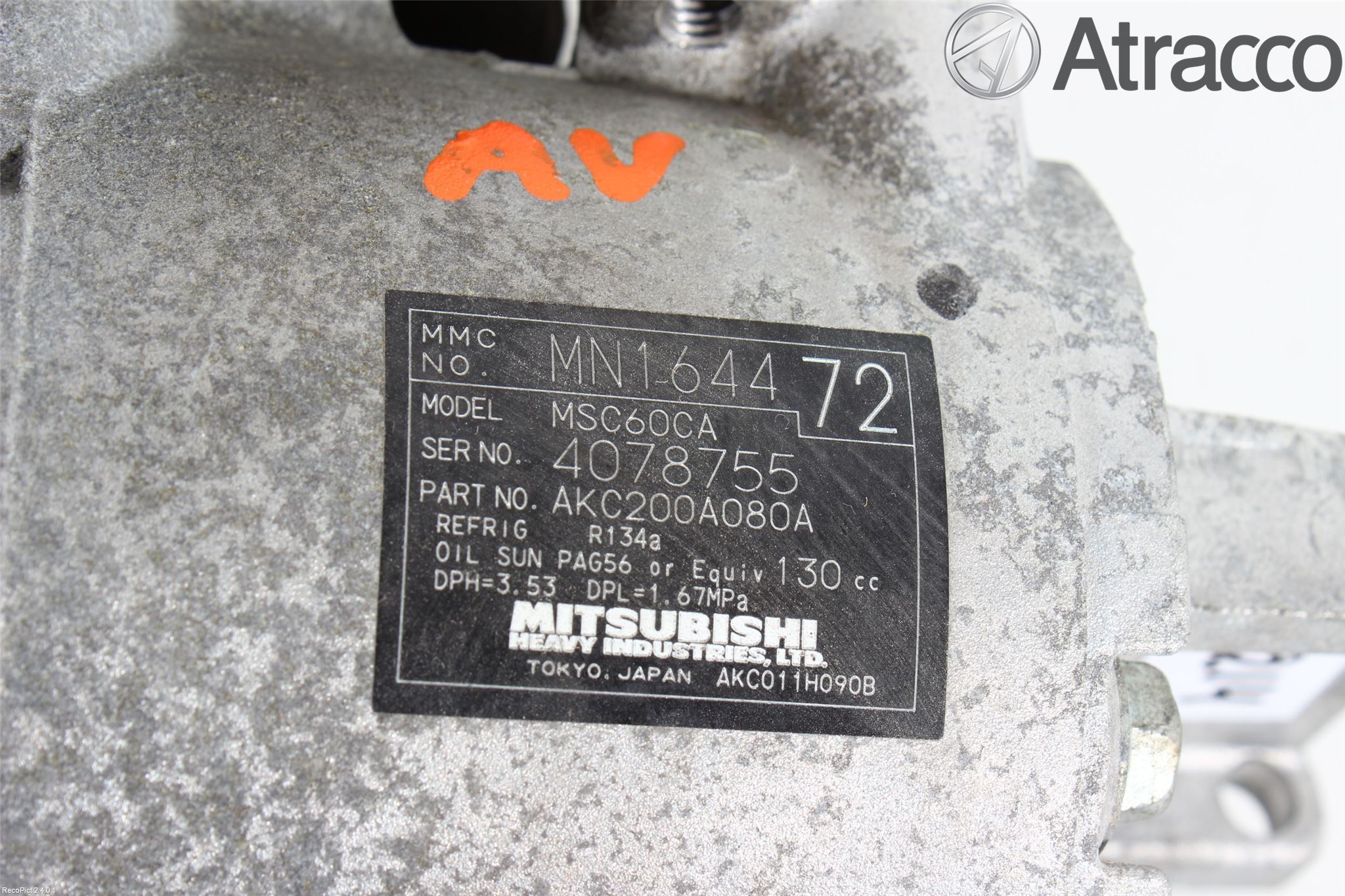 Mitsubishi COLT 09-13 Ac Kompressor