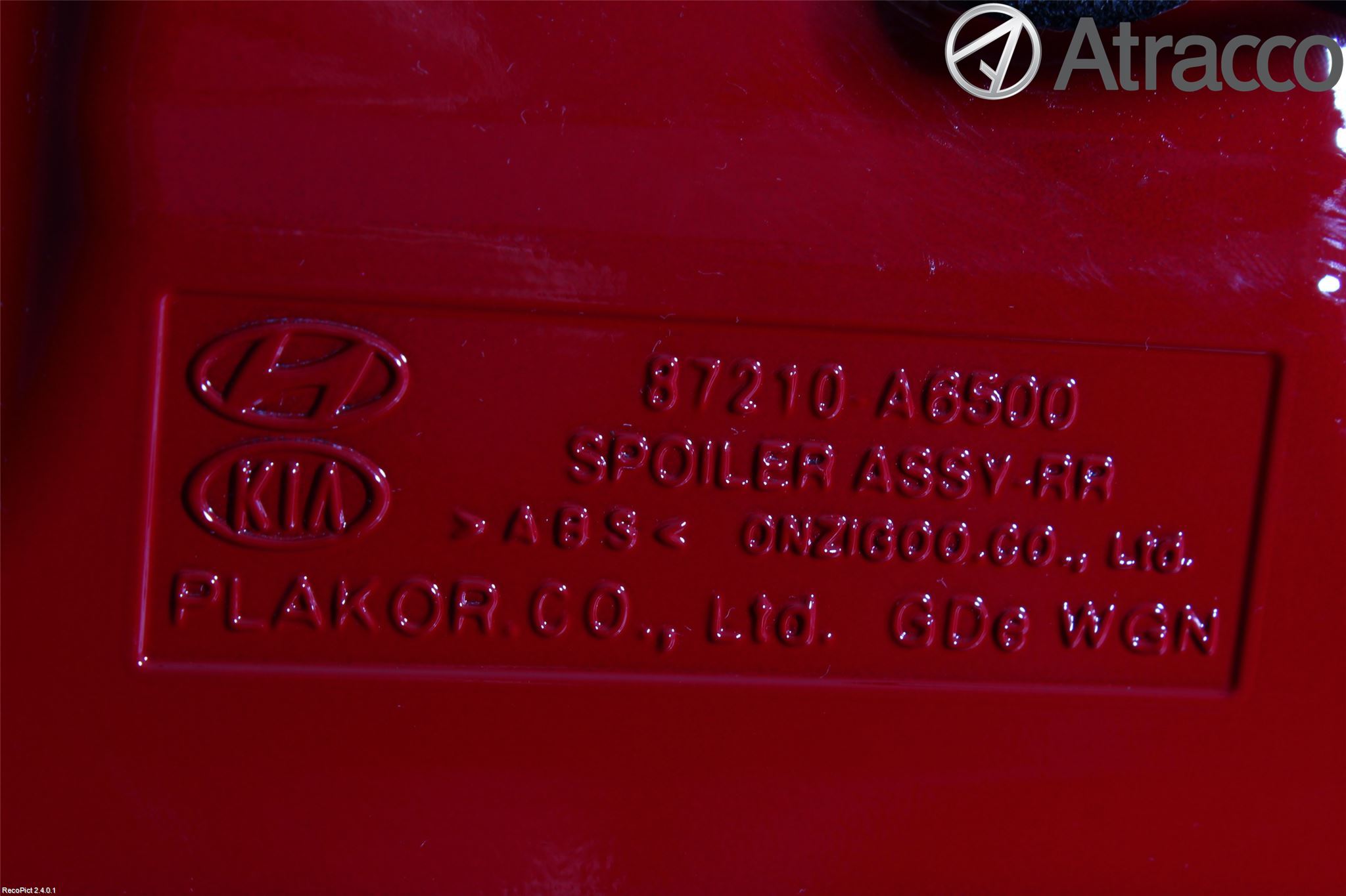 Hyundai i30 GD 13-17 Spoiler Baklucka