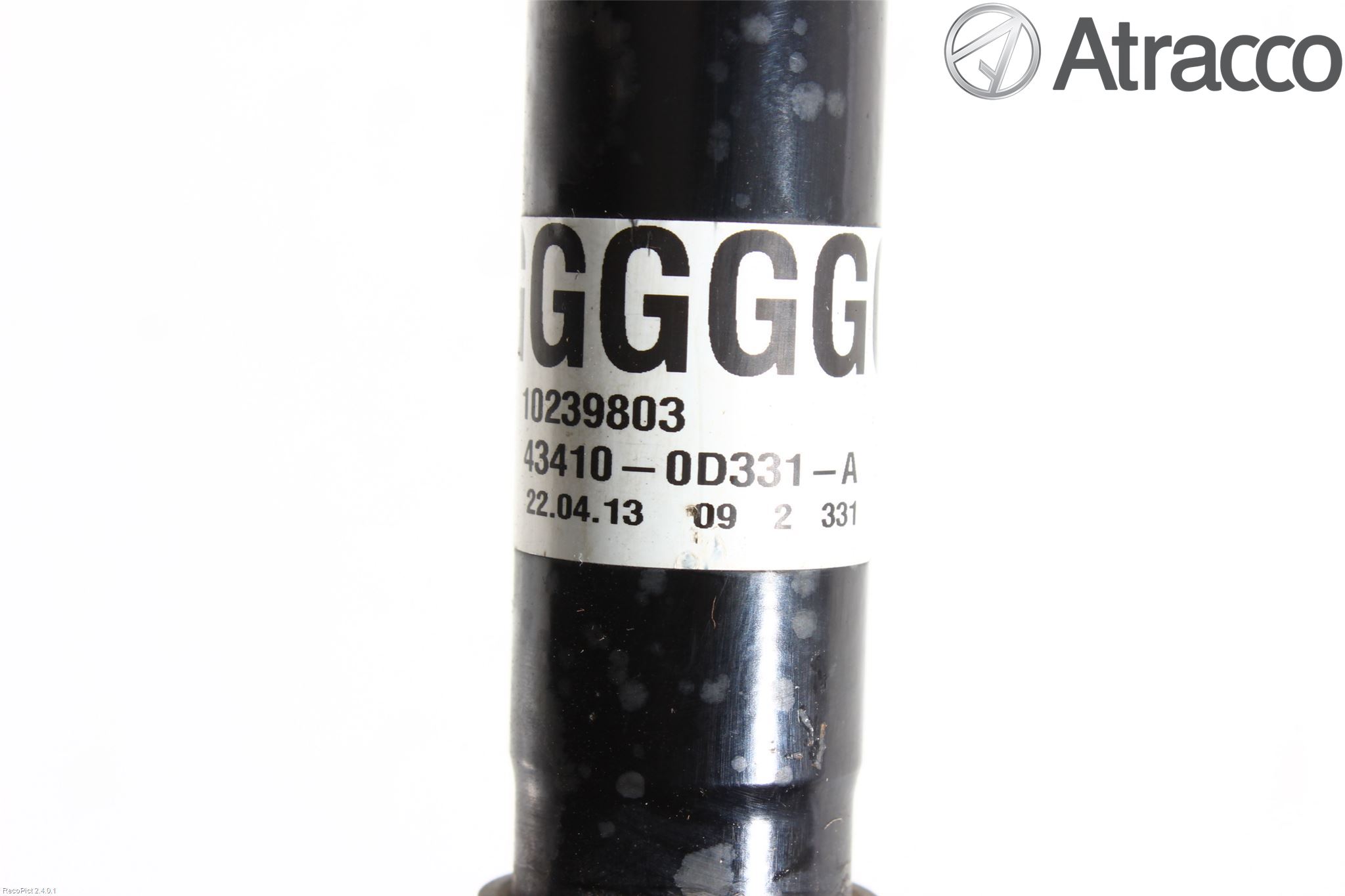 Toyota YARIS XP130 12-14 Drivaxel Fram Höger