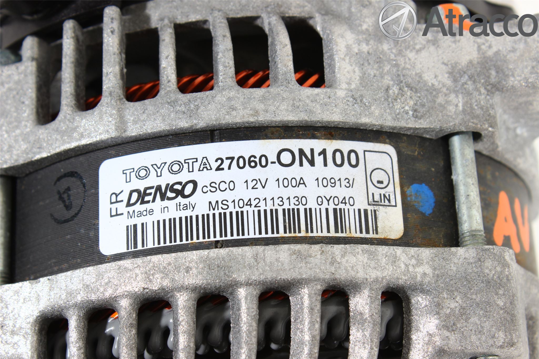 Toyota YARIS XP130 12-14 Generator