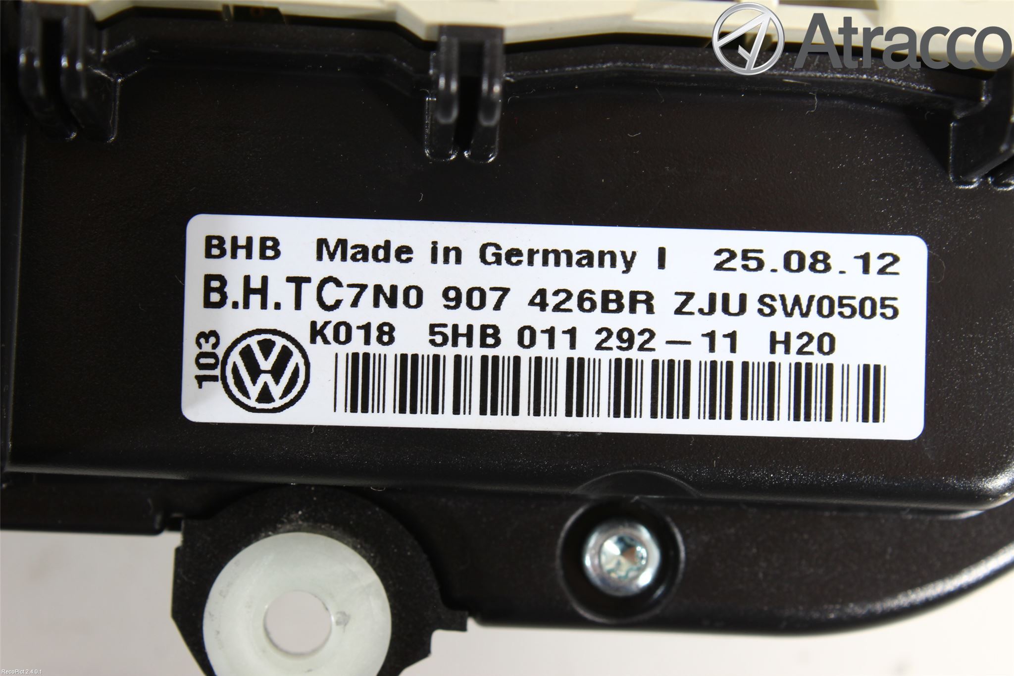 Volkswagen VW CADDY 11-15 Ac Styrenhet Ac Manöveren