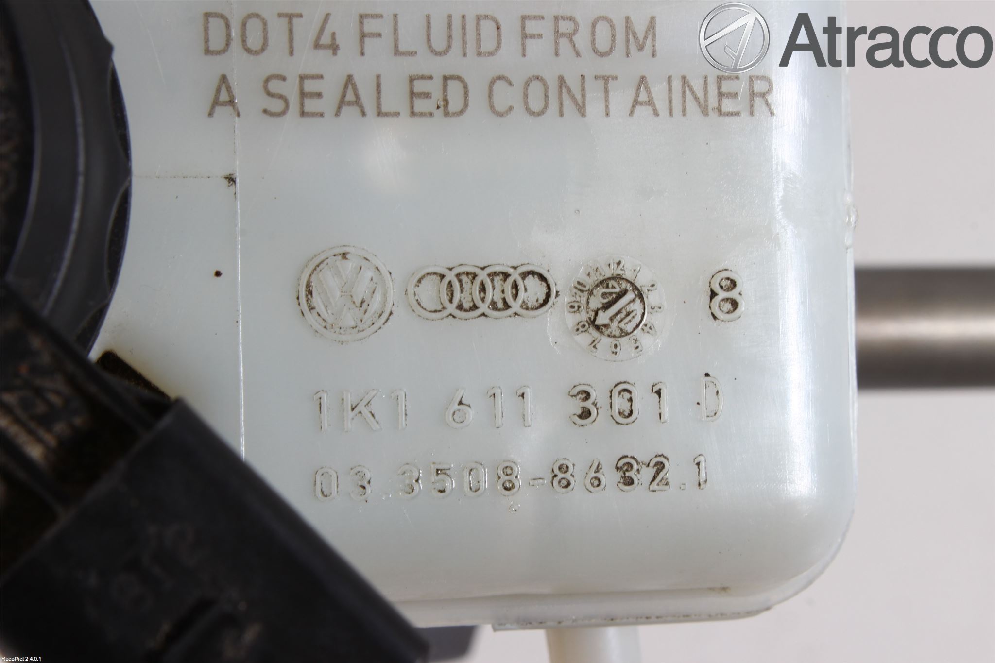 Volkswagen VW CADDY 11-15 Broms Huvudcylinder