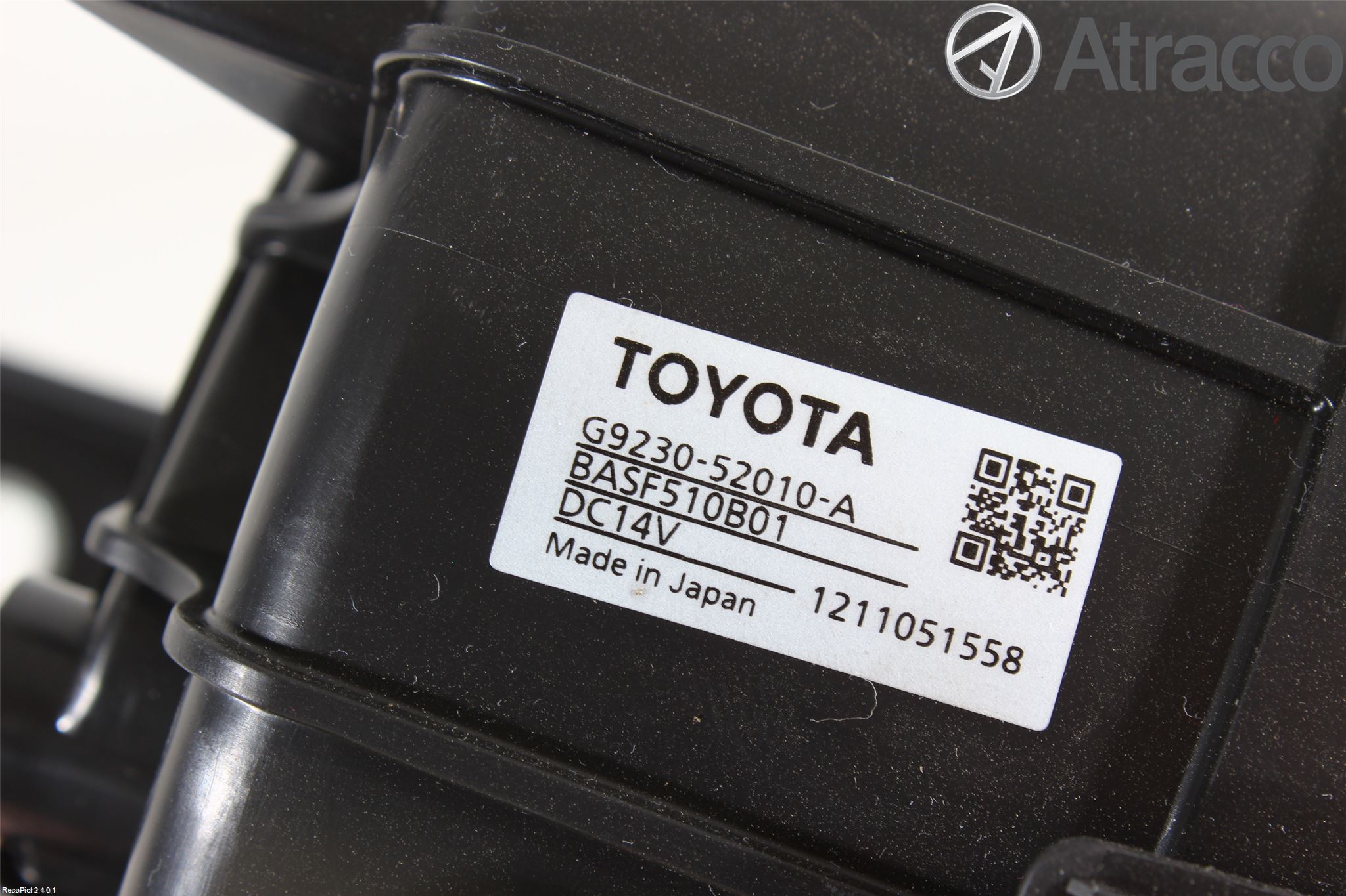 Toyota YARIS XP130 12-14 Kylfläkt El