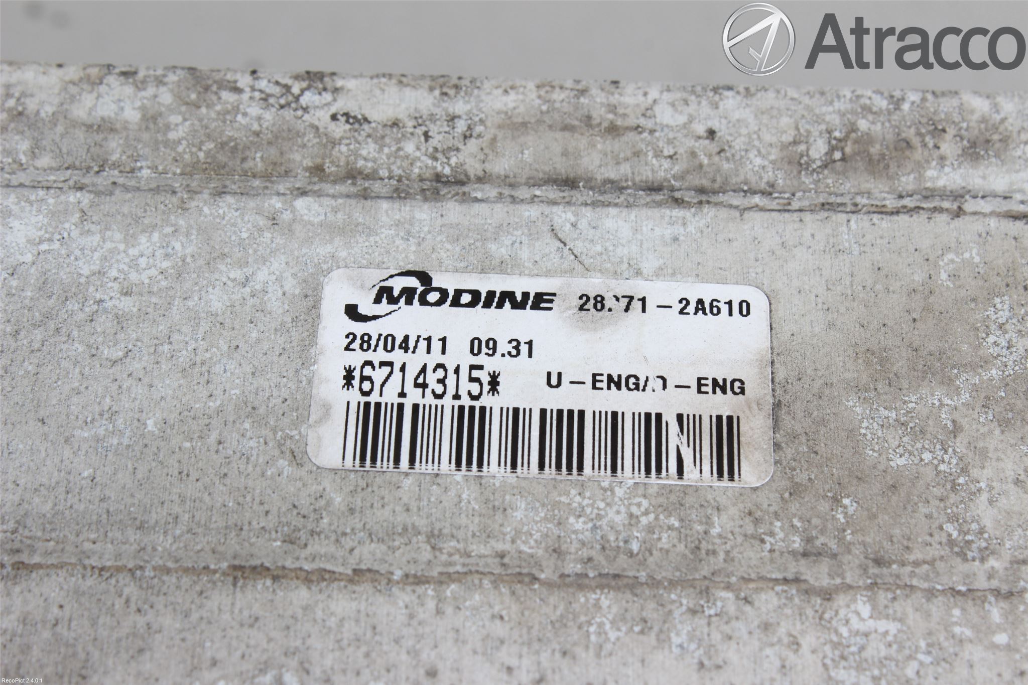 Hyundai i30 FD 07-12 Laddluft-Intercooler Kyl