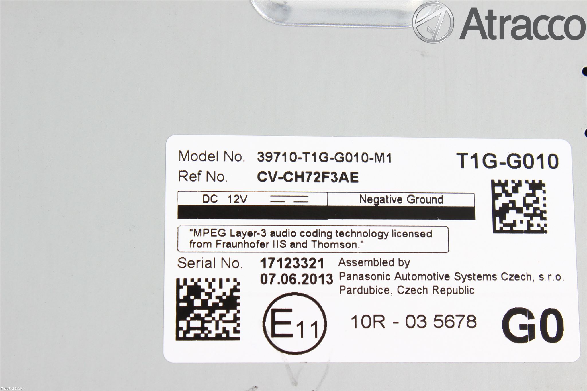 Honda CR-V 13-18 Färddator