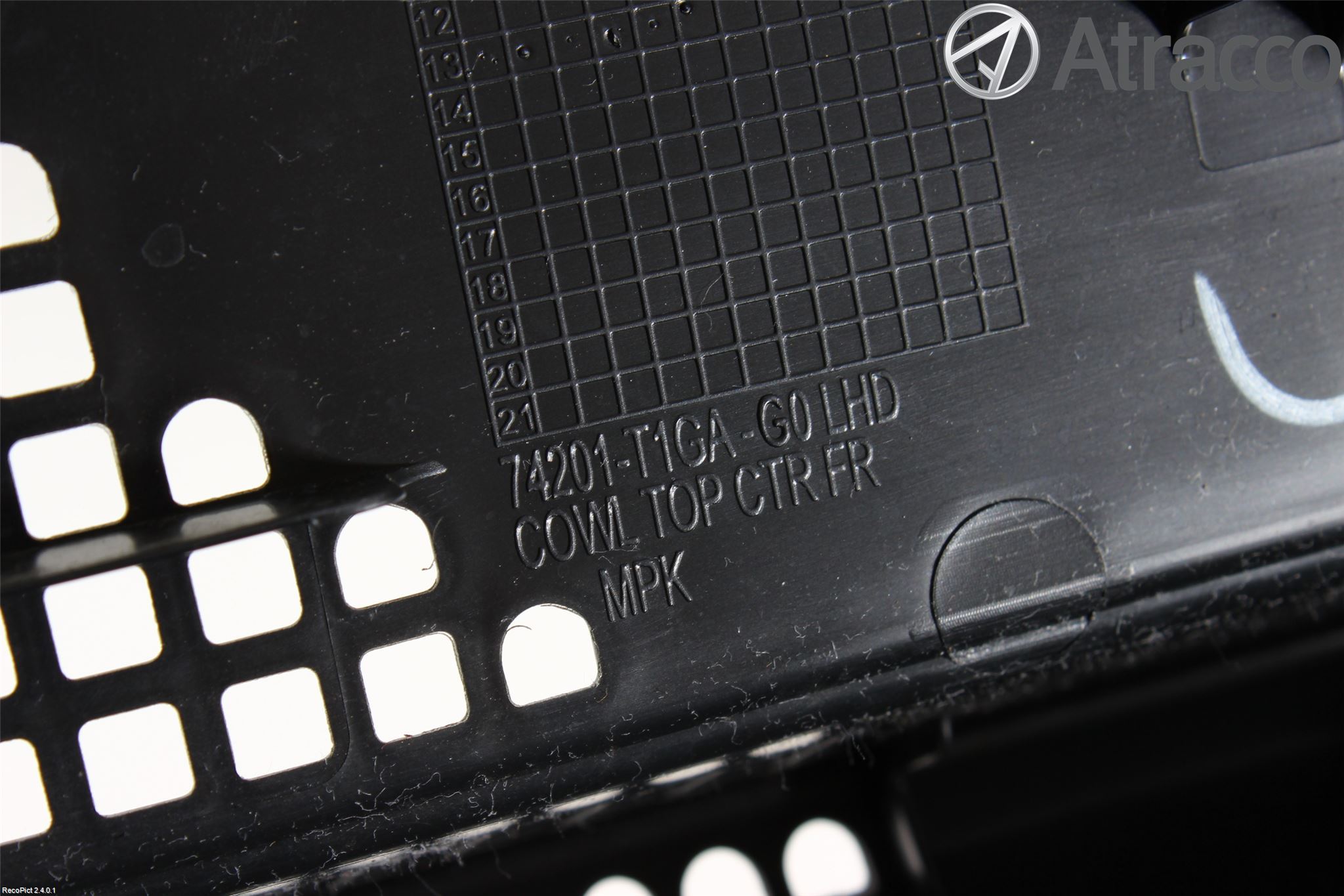 Honda CR-V 13-18 Torpedplåt-Torpedplast