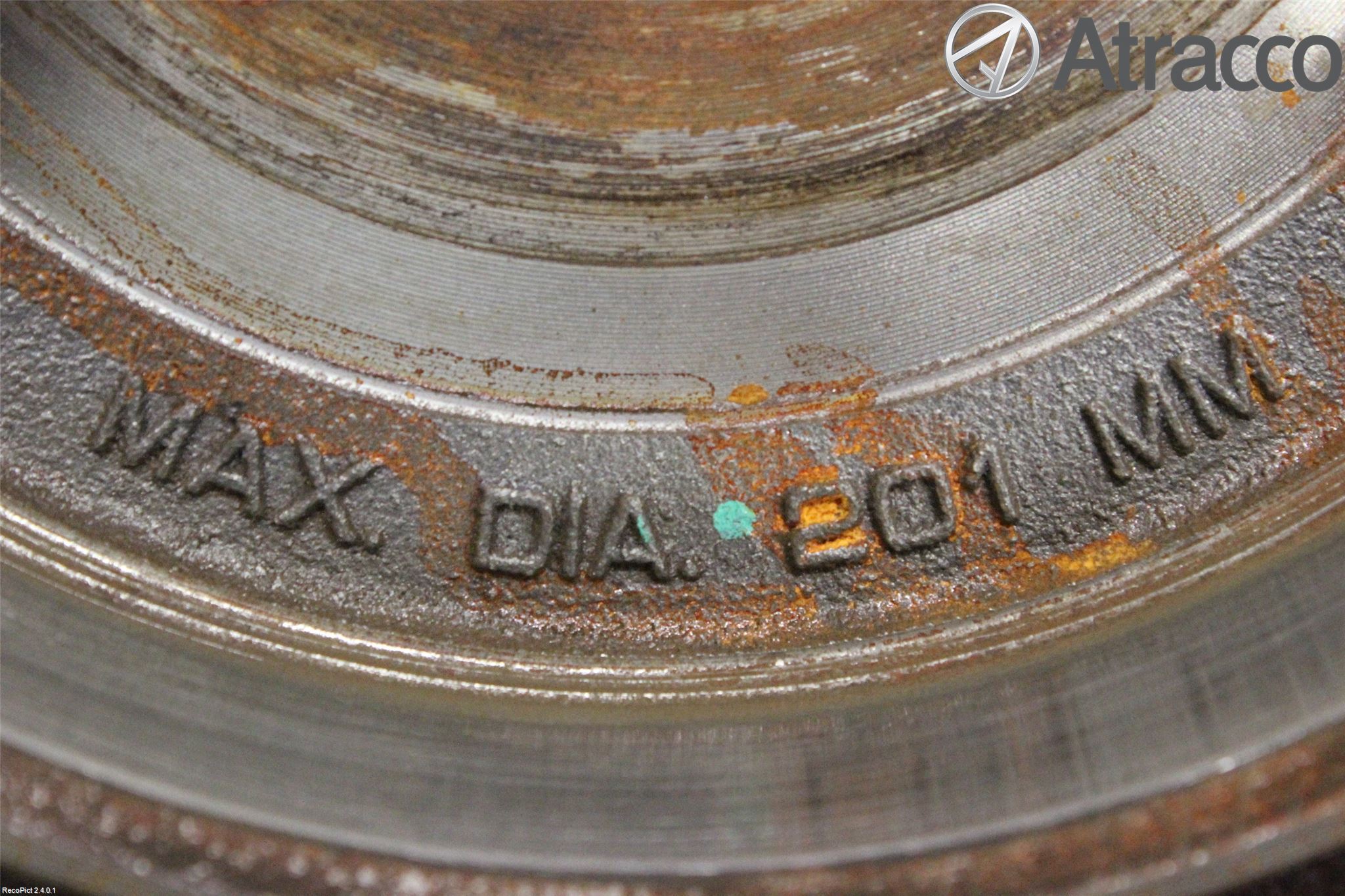 Toyota AYGO 06-14 Bromstrumma Bak