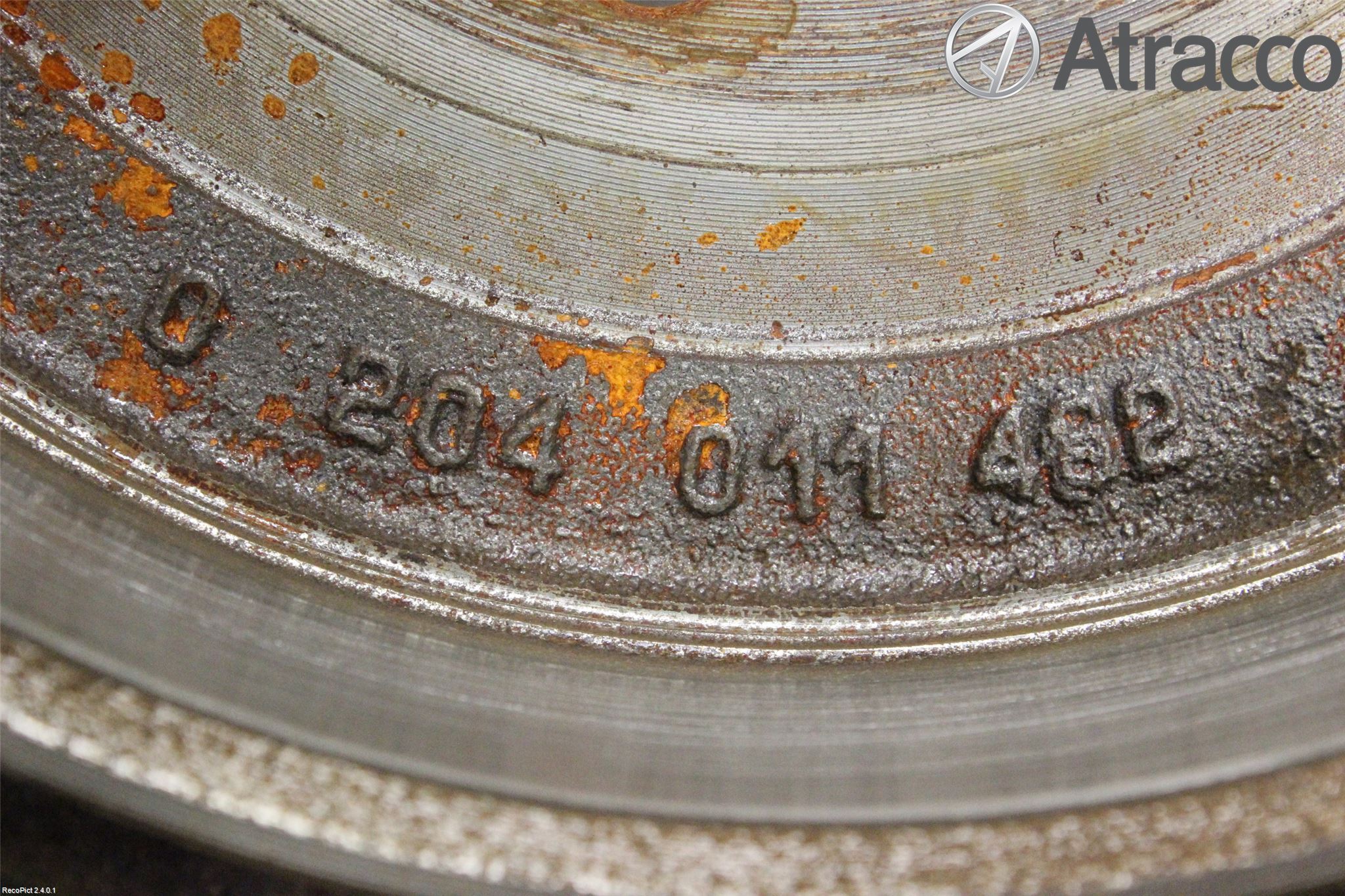 Toyota AYGO 06-14 Bromstrumma Bak