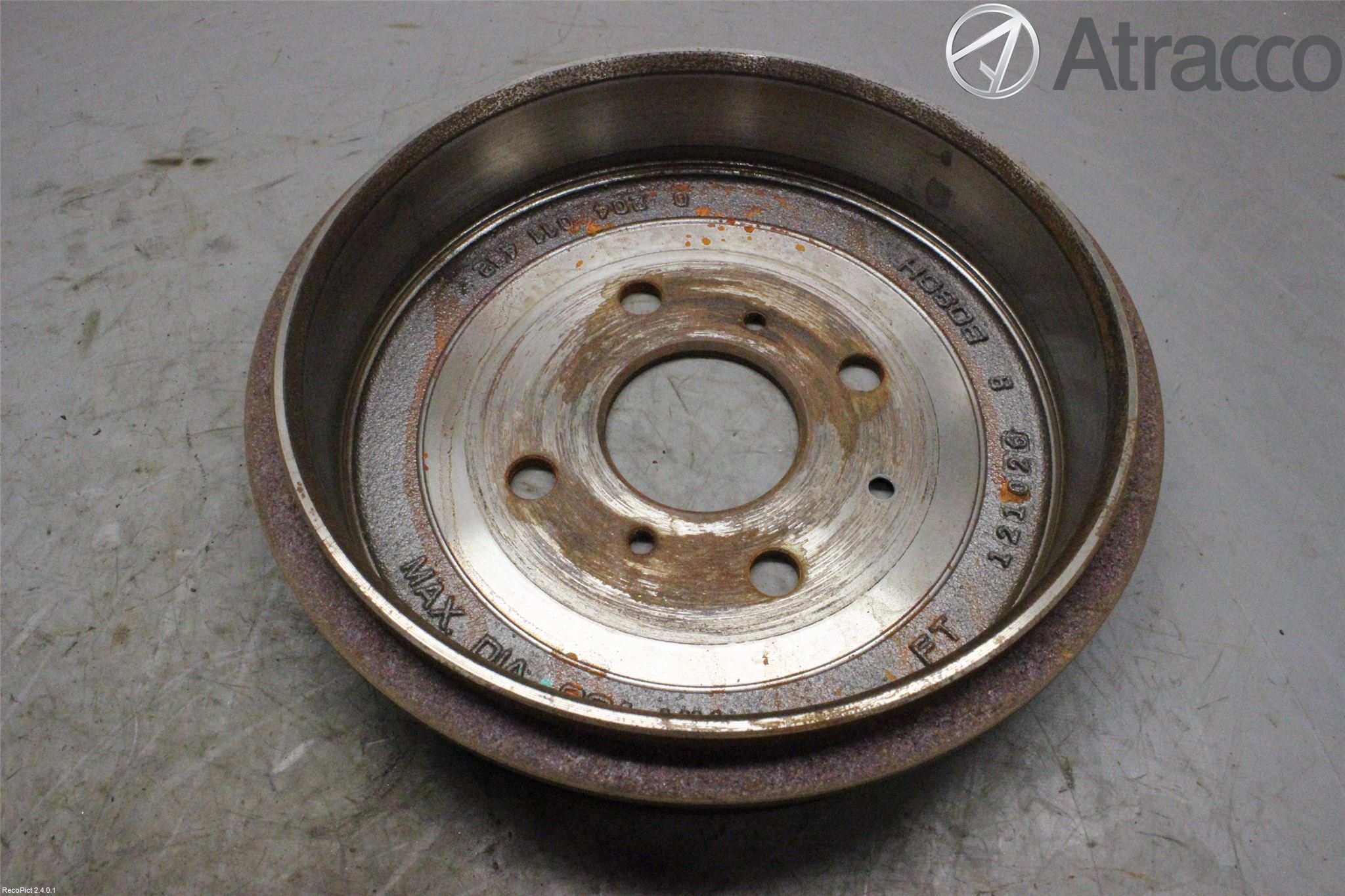 Toyota AYGO 06-14 Bromstrumma Bak