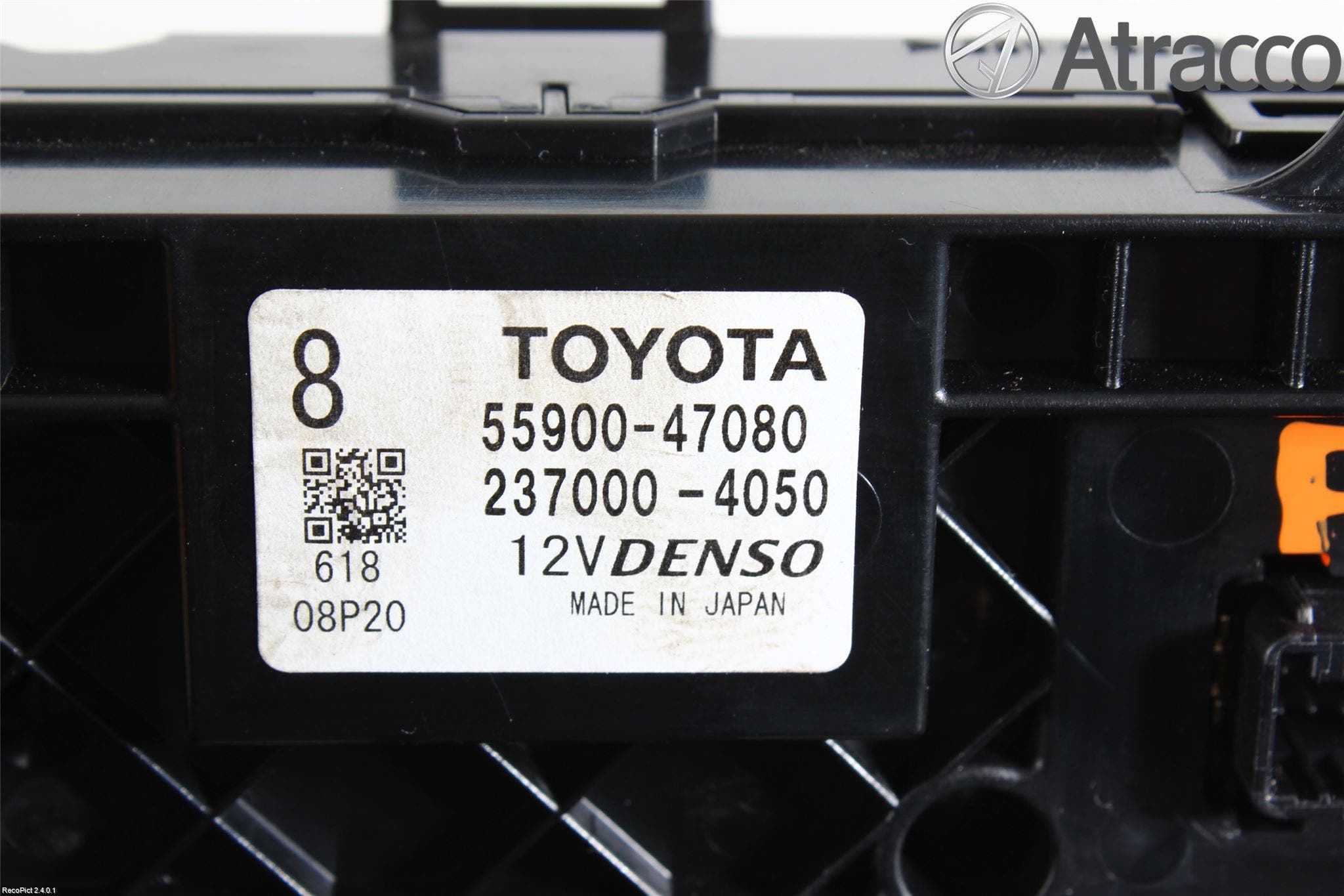 Toyota PRIUS+ ZVW40 12-20 Ac Styrenhet Ac Manöveren