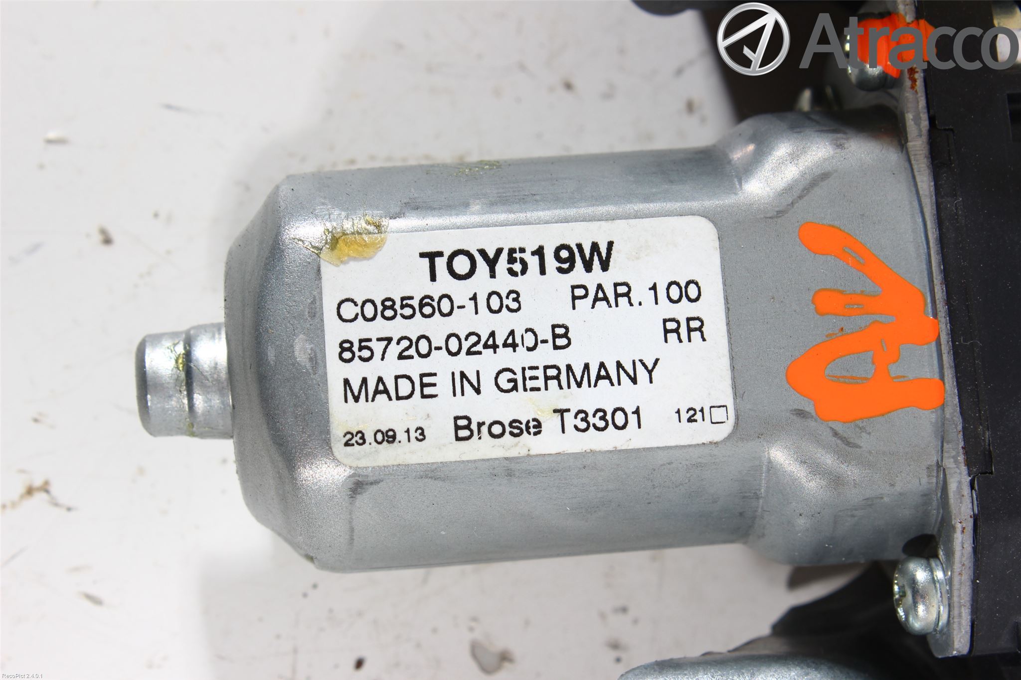 Toyota AURIS 13-19 Fönsterhissmekanism