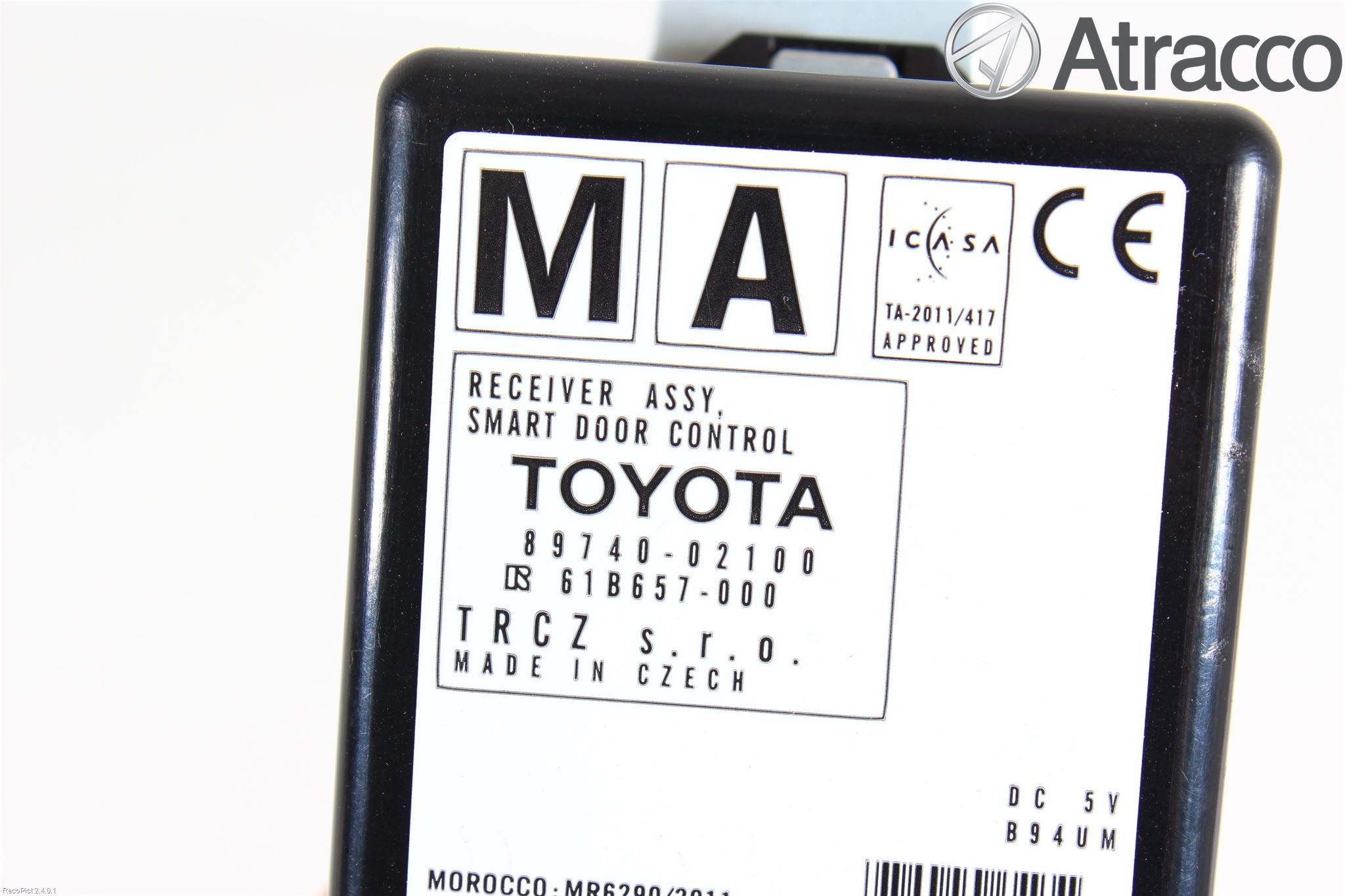 Toyota AURIS 13-19 Styrenhet Övrigt