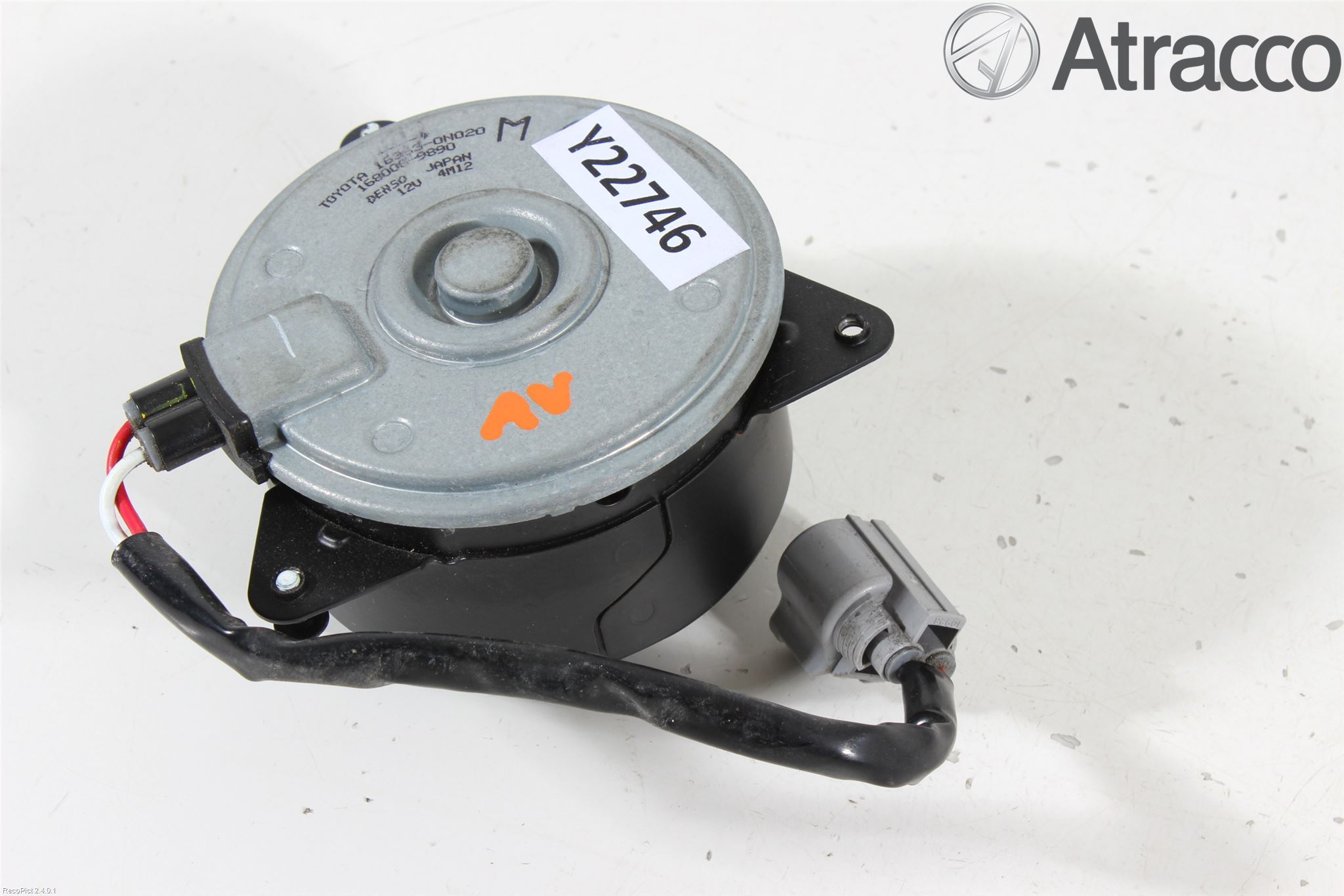 Toyota AURIS 10-12 Kylfläkt El