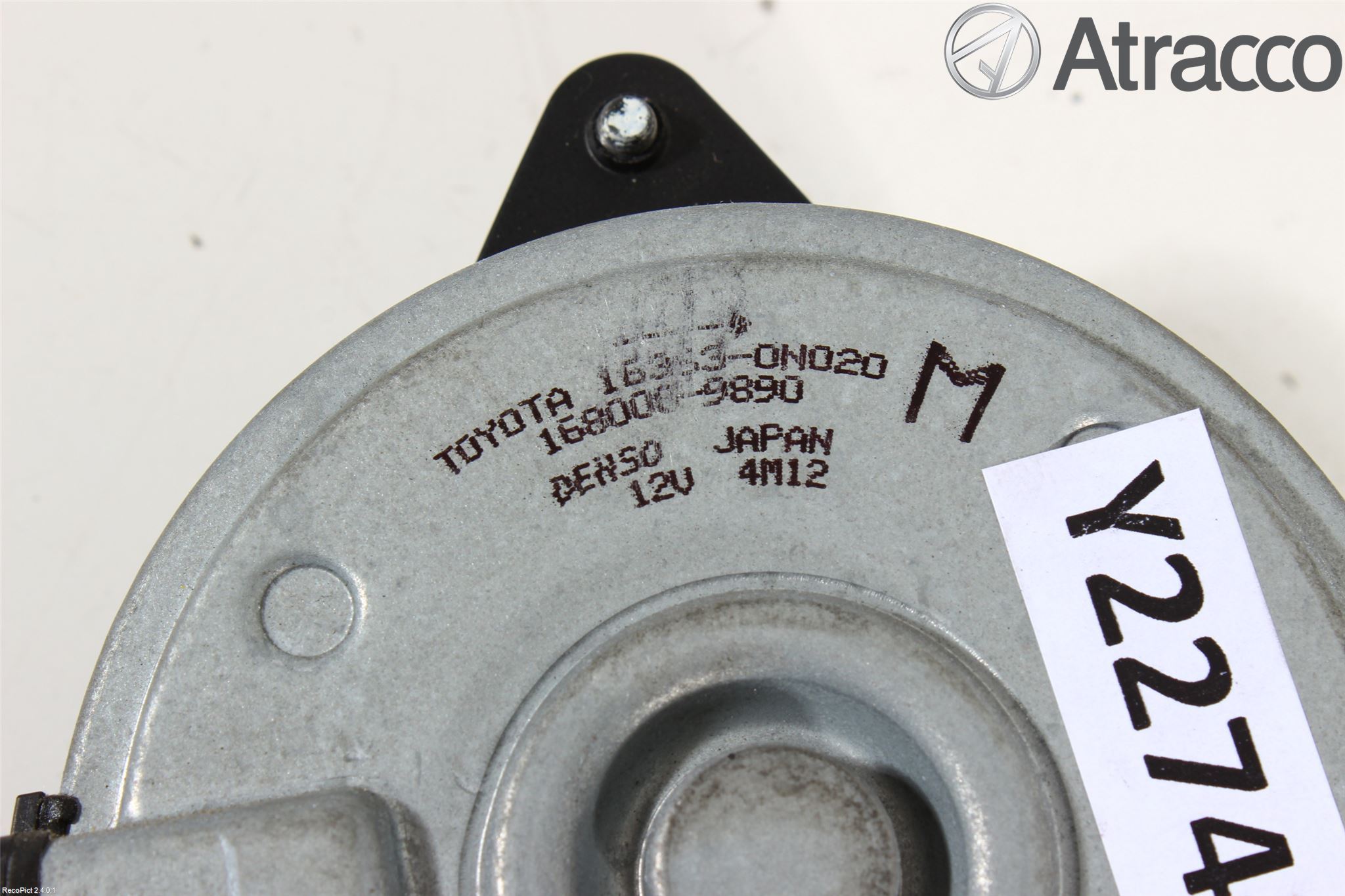 Toyota AURIS 10-12 Kylfläkt El