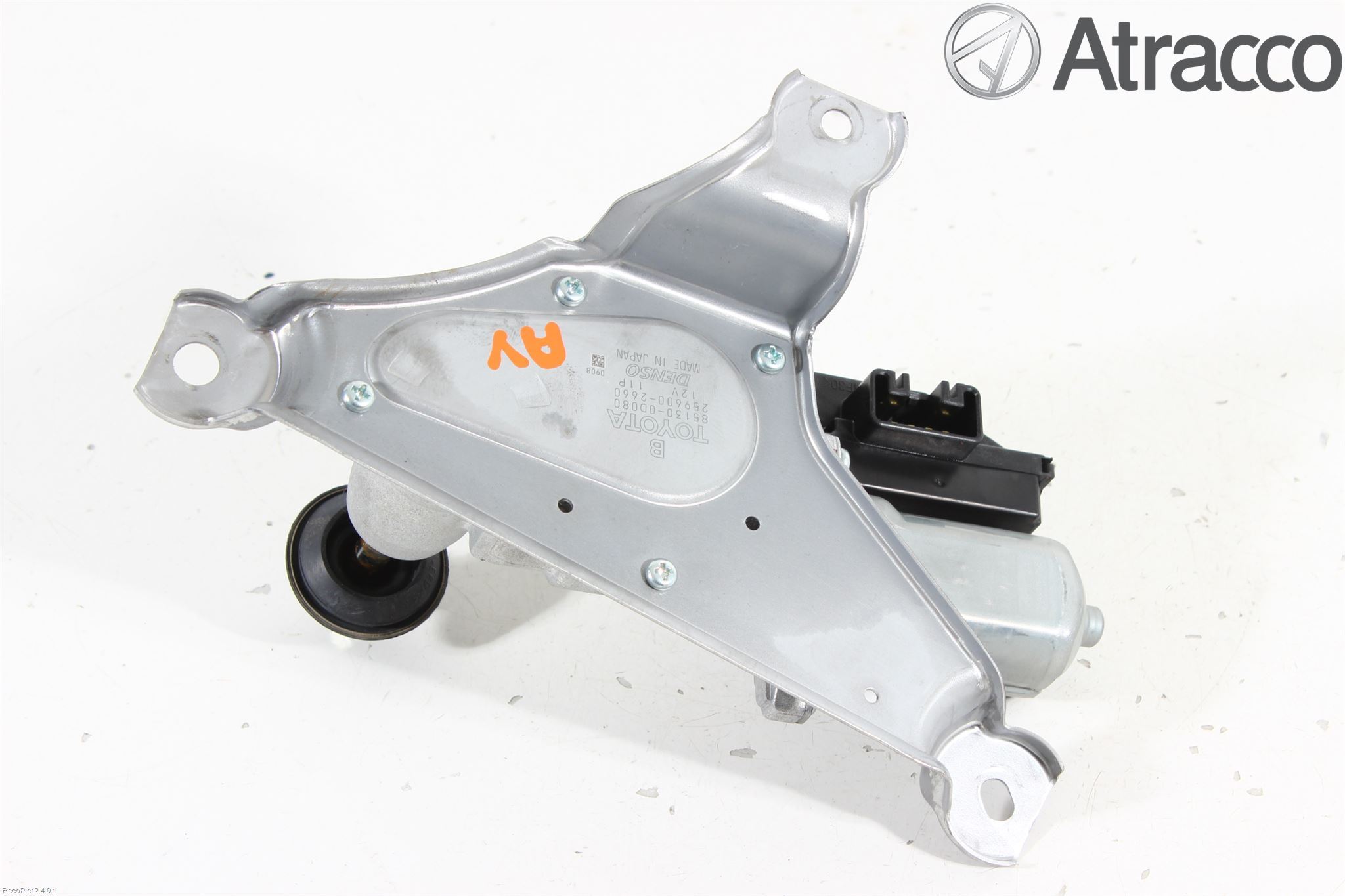 Toyota YARIS XP130 12-14 Torkarmotor Baklucka