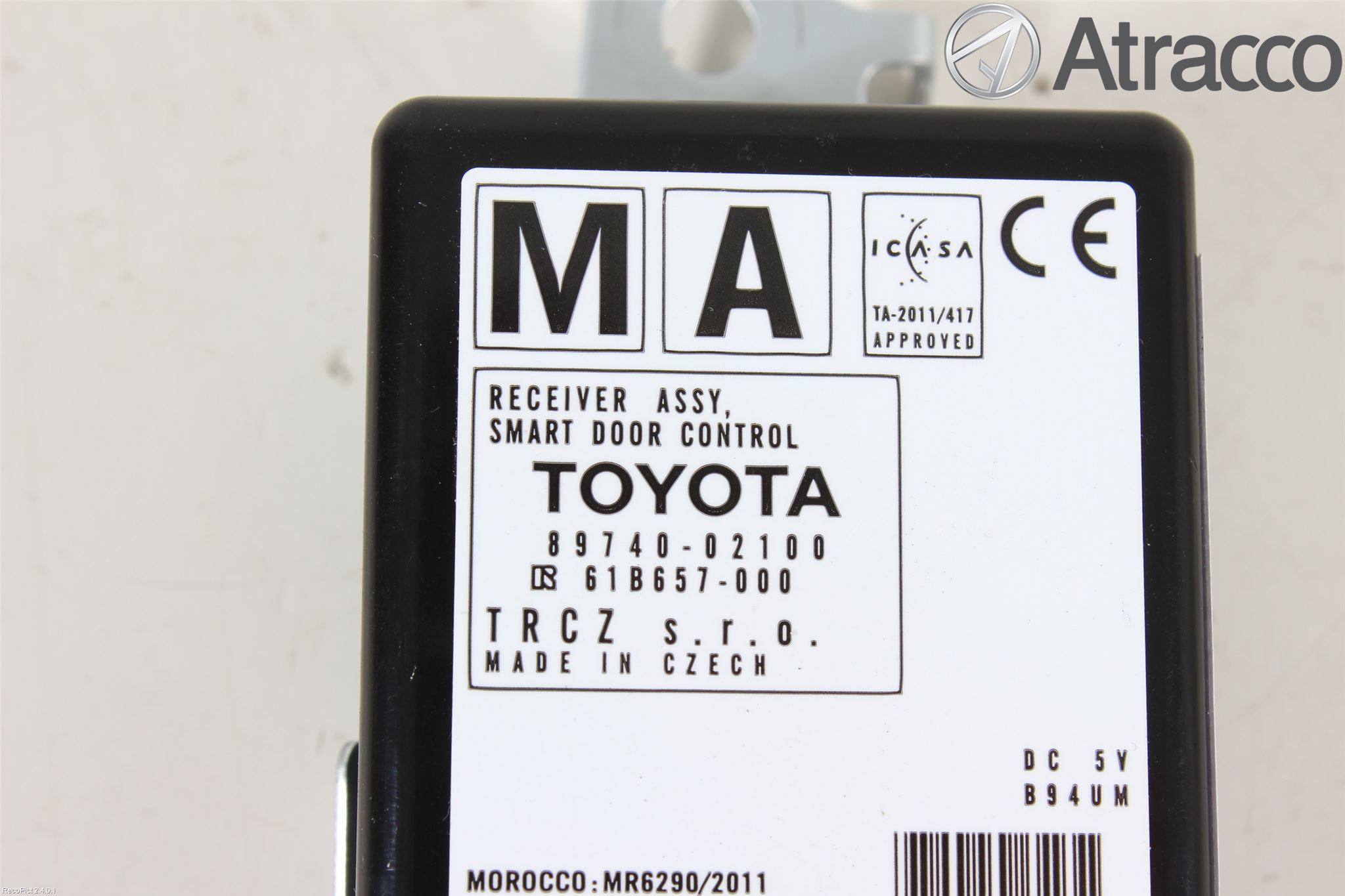 Toyota AURIS 13-19 Styrenhet Övrigt