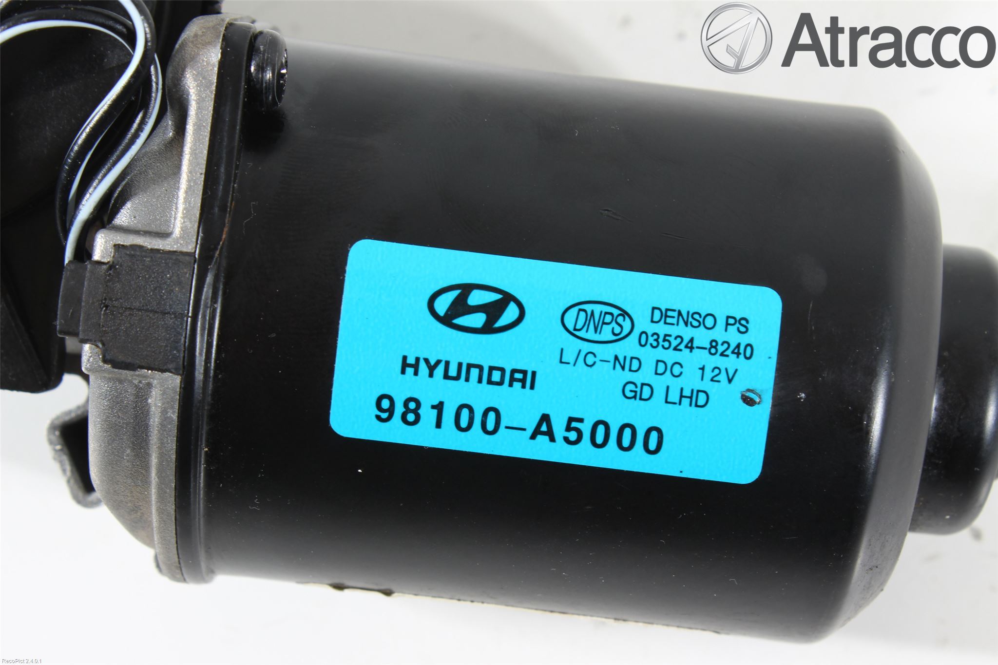 Hyundai i30 GD 13-17 Torkarmotor Vindruta