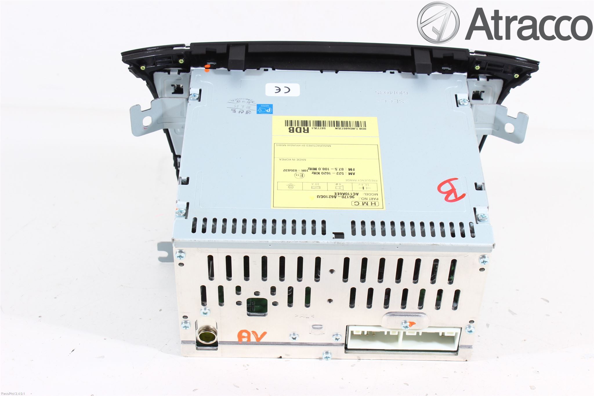 Hyundai i30 GD 13-17 Cd Radio - Multimediapanel