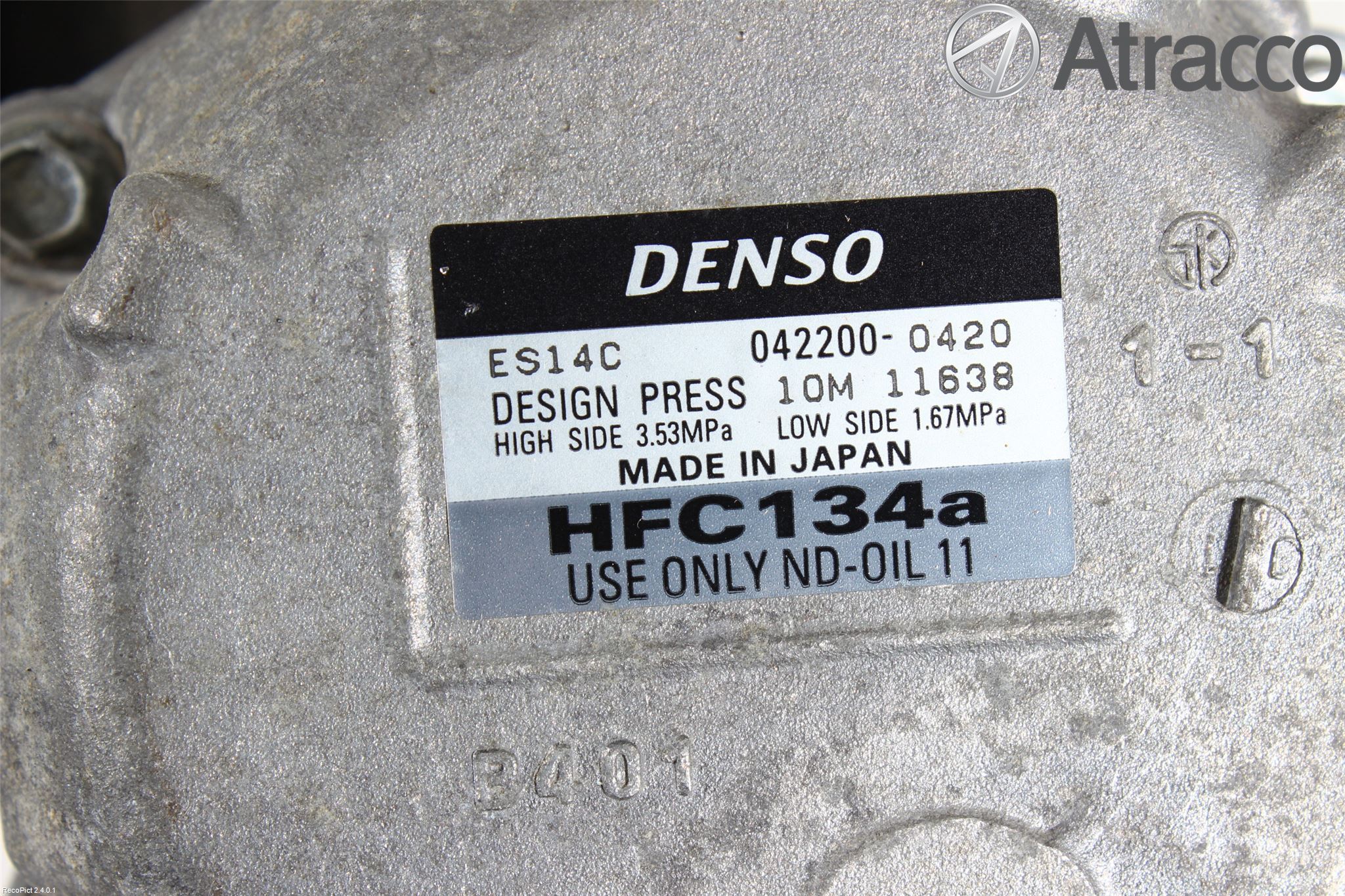 Toyota AURIS 10-12 Ac Kompressor