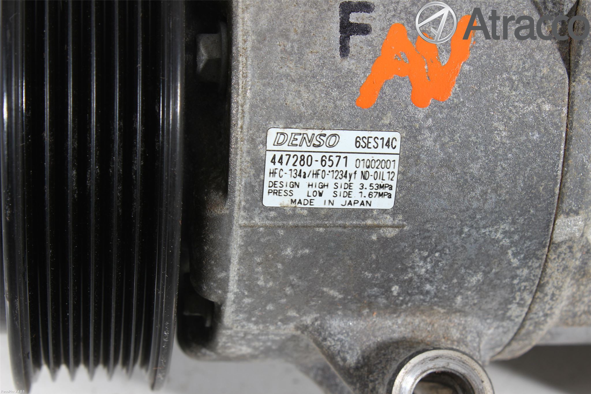 Toyota AURIS 13-19 Ac Kompressor