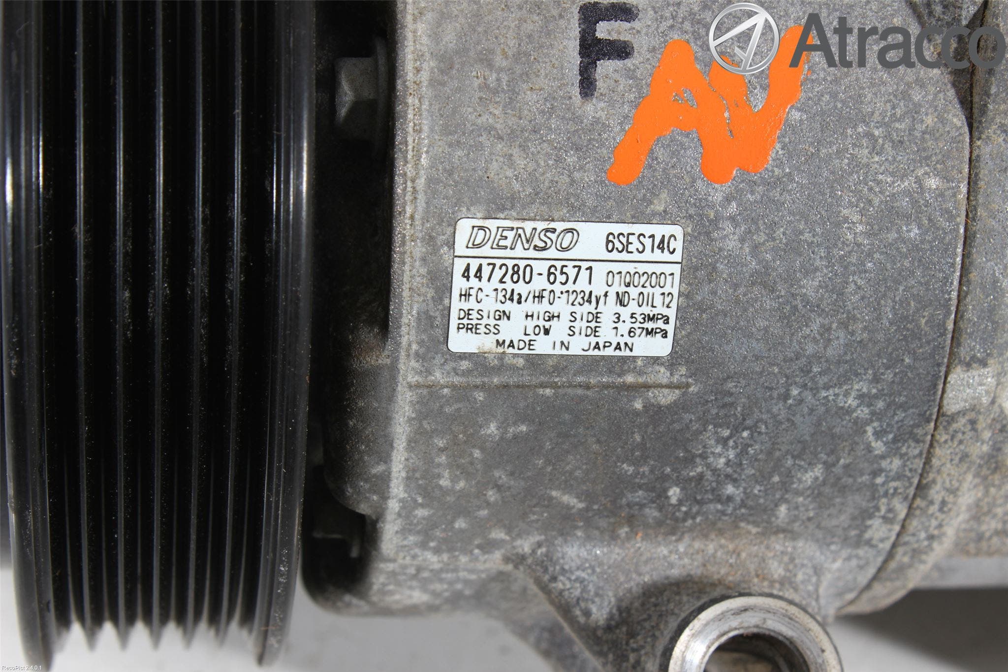 Toyota AURIS 13-19 Ac Kompressor