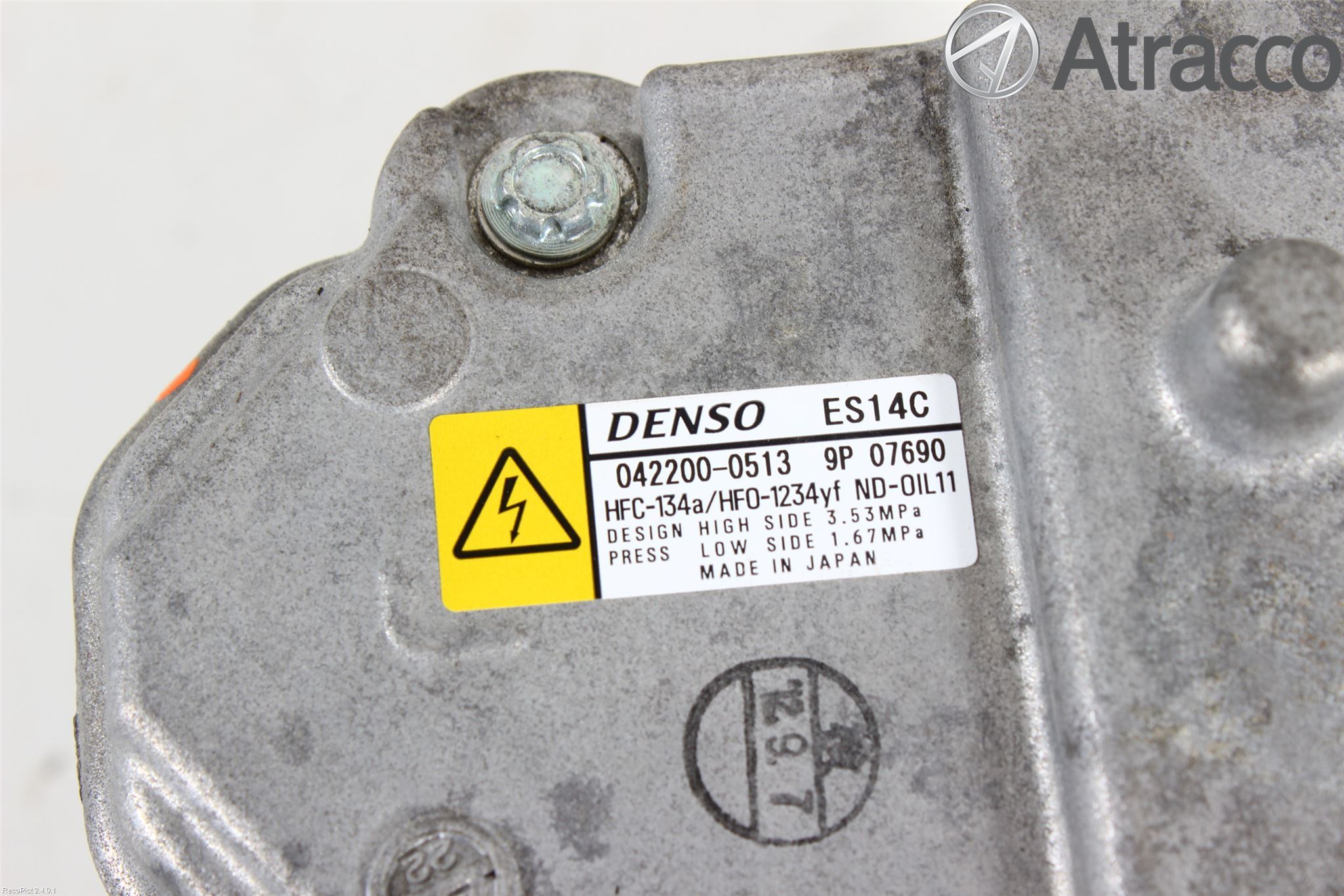 Toyota YARIS XP130 12-14 Ac Kompressor