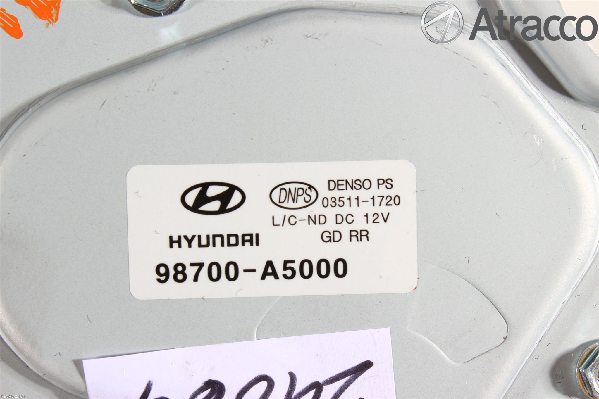 Hyundai i30 GD 13-17 Torkarmotor Baklucka