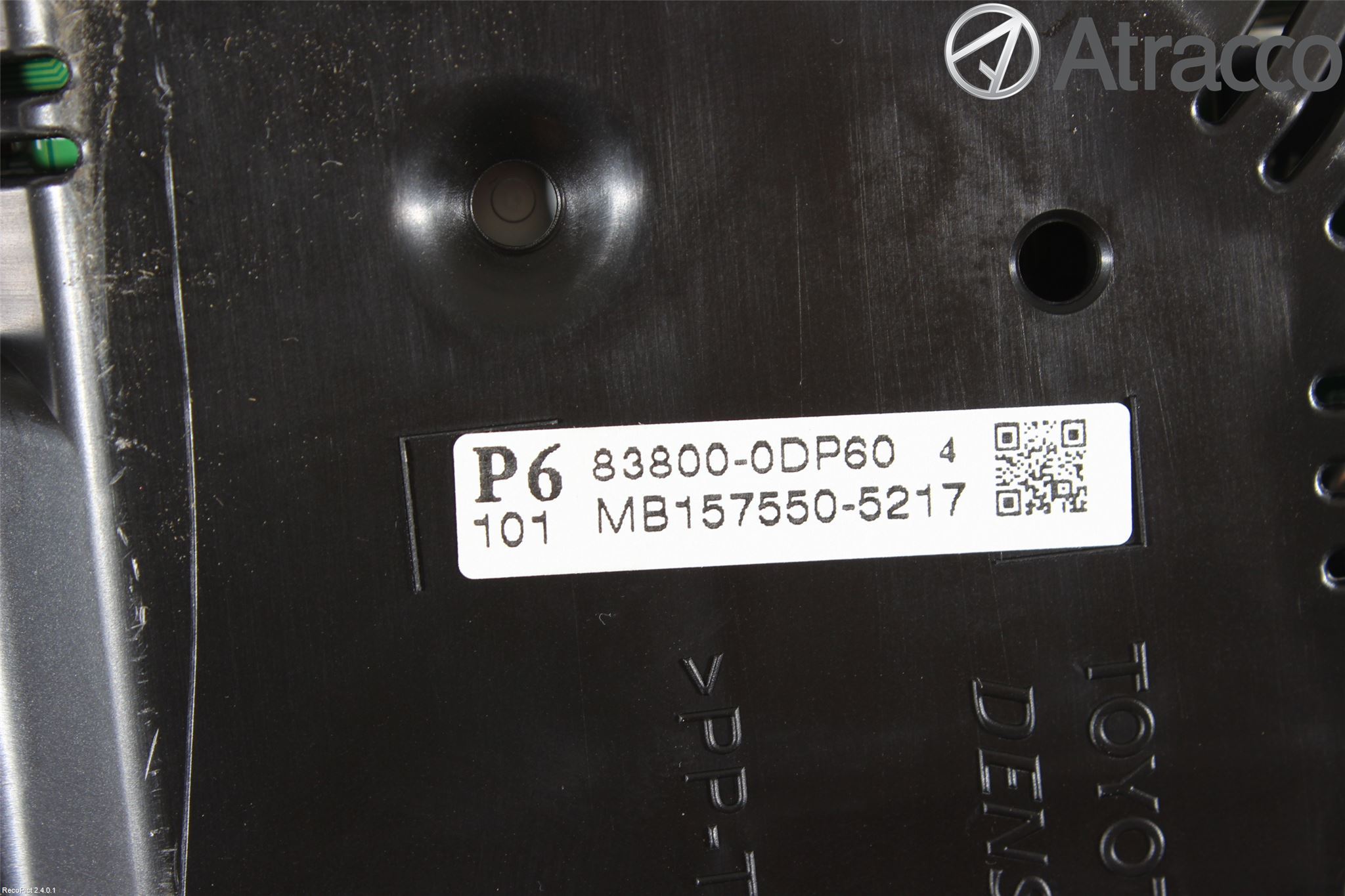 Toyota YARIS XP130 12-14 Instrument Komb