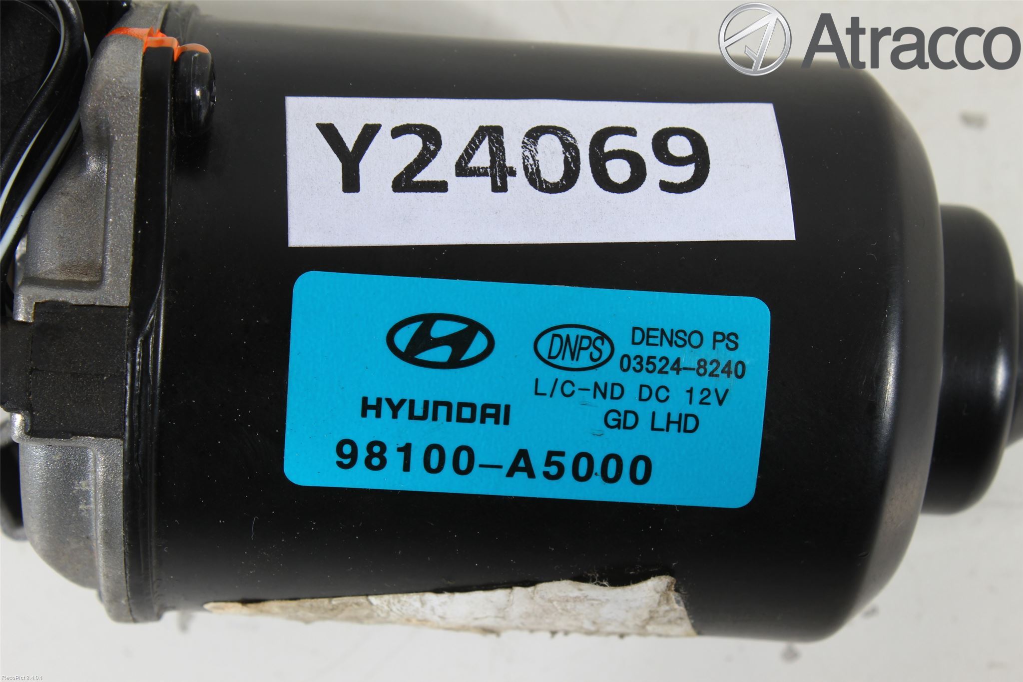 Hyundai i30 GD 13-17 Torkarmotor Vindruta