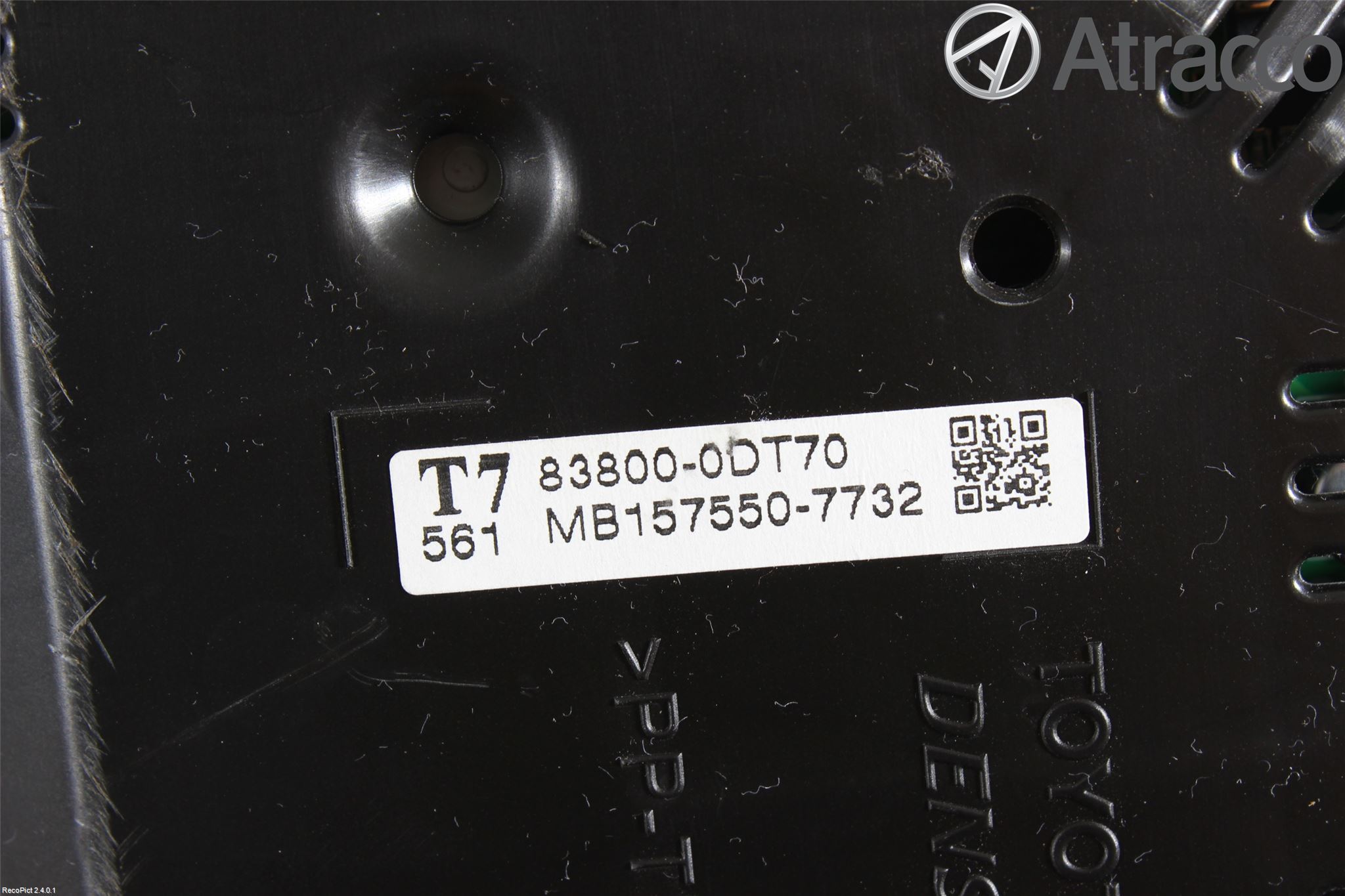 Toyota YARIS XP130 12-14 Instrument Komb