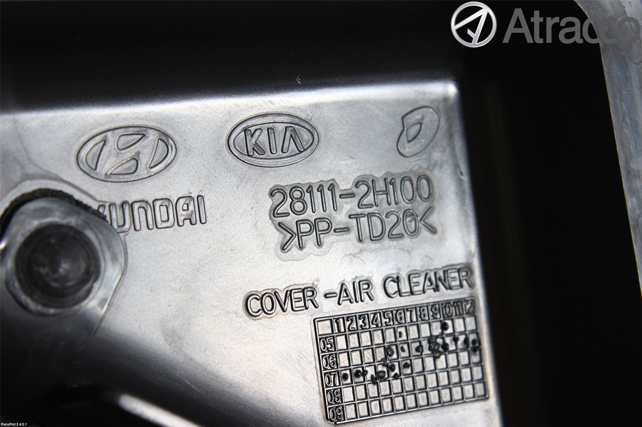 Hyundai i30 FD 07-12 Luftrenare