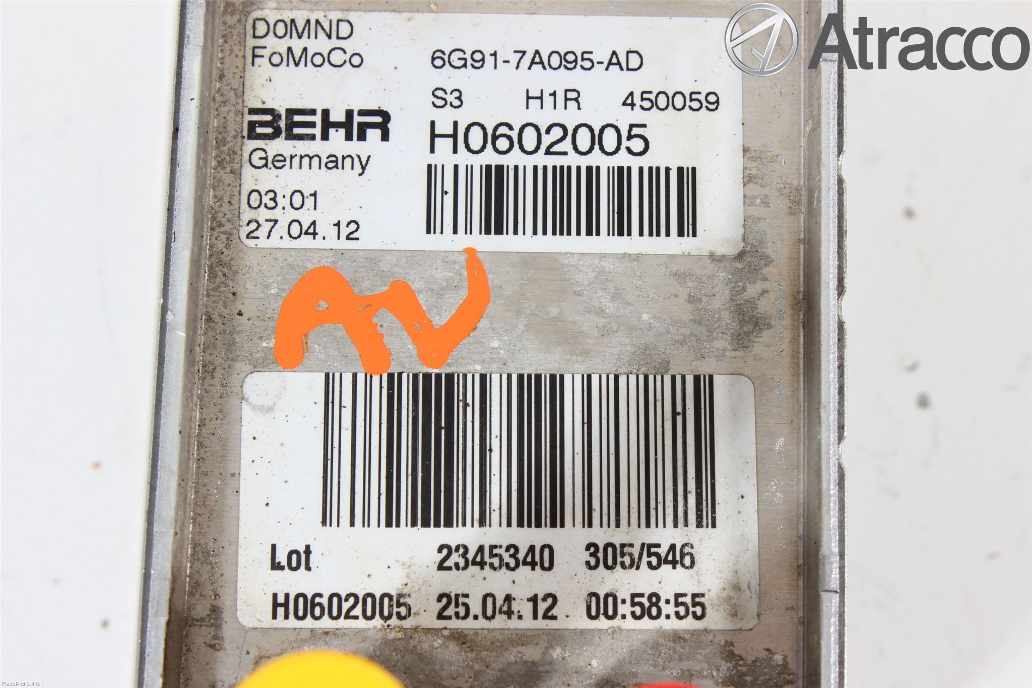 Ford MONDEO 07-15 Oljekylare Automat