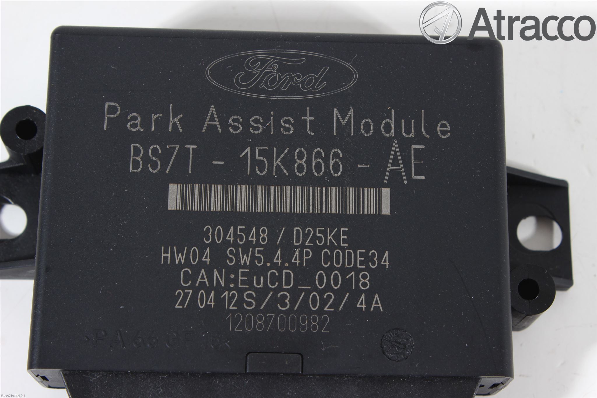 Ford MONDEO 07-15 Styrenhet Parkeringshjälp