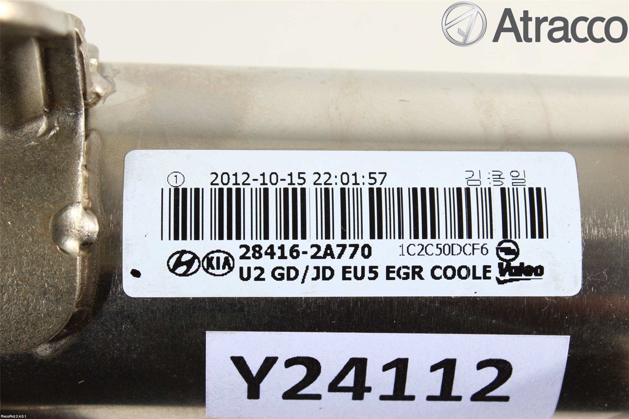 Hyundai i30 GD 13-17 Egr Ventil