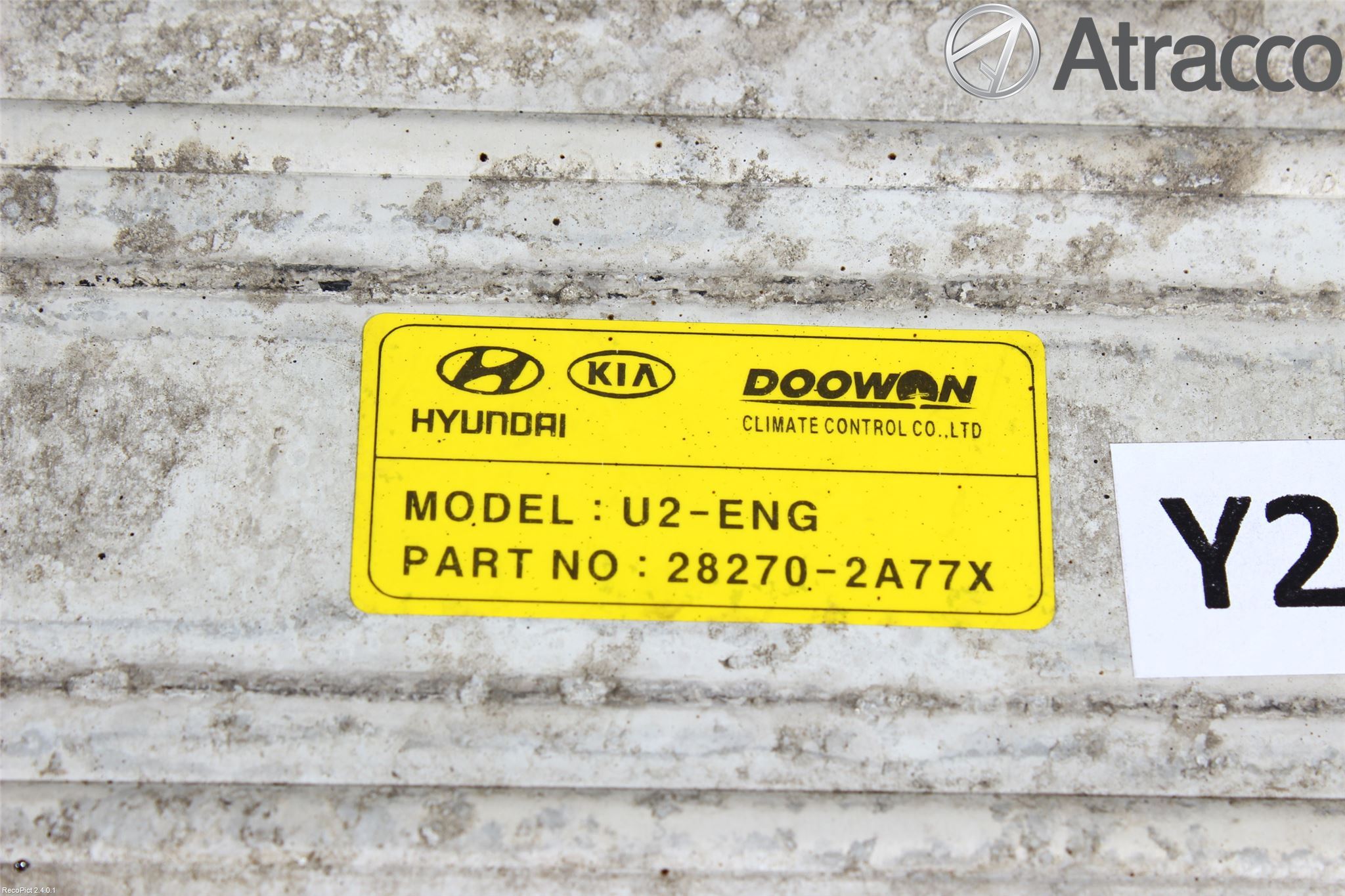 Hyundai i30 GD 13-17 Laddluft-Intercooler Kyl