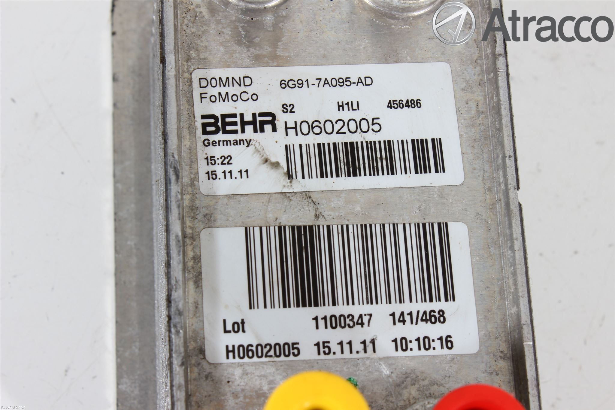 Ford MONDEO 07-15 Oljekylare Automat