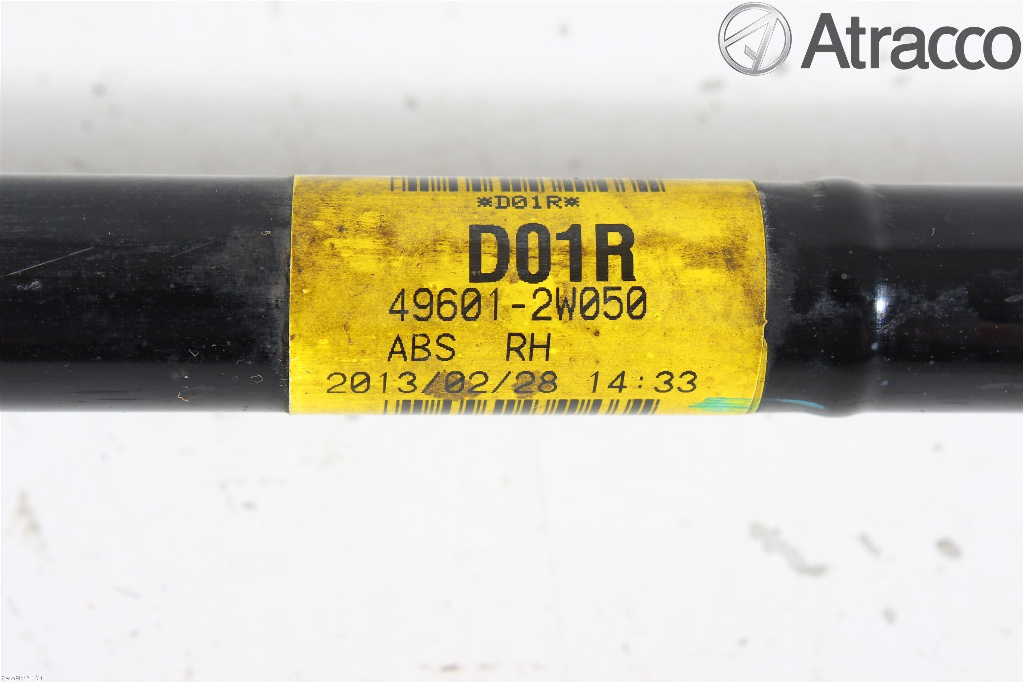 Hyundai SANTA FE 13-18 Drivaxel Bak Höger