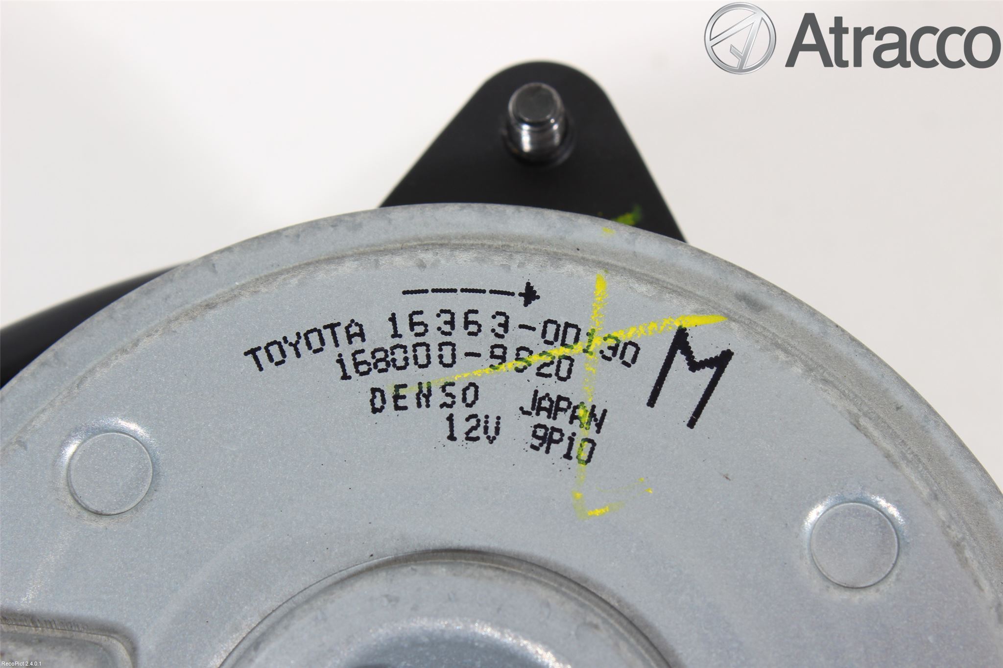 Toyota VERSO 09-18 Kylfläkt El