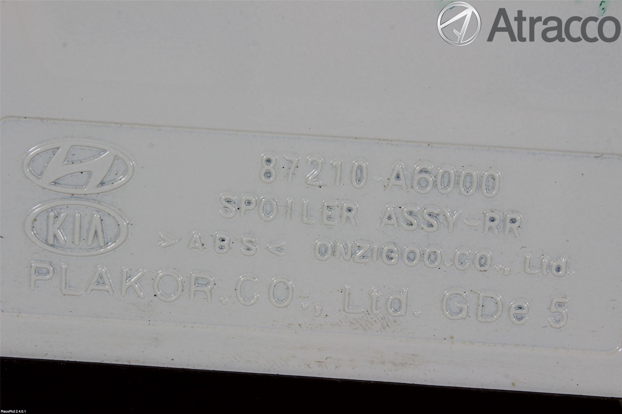 Hyundai i30 GD 13-17 Spoiler Baklucka