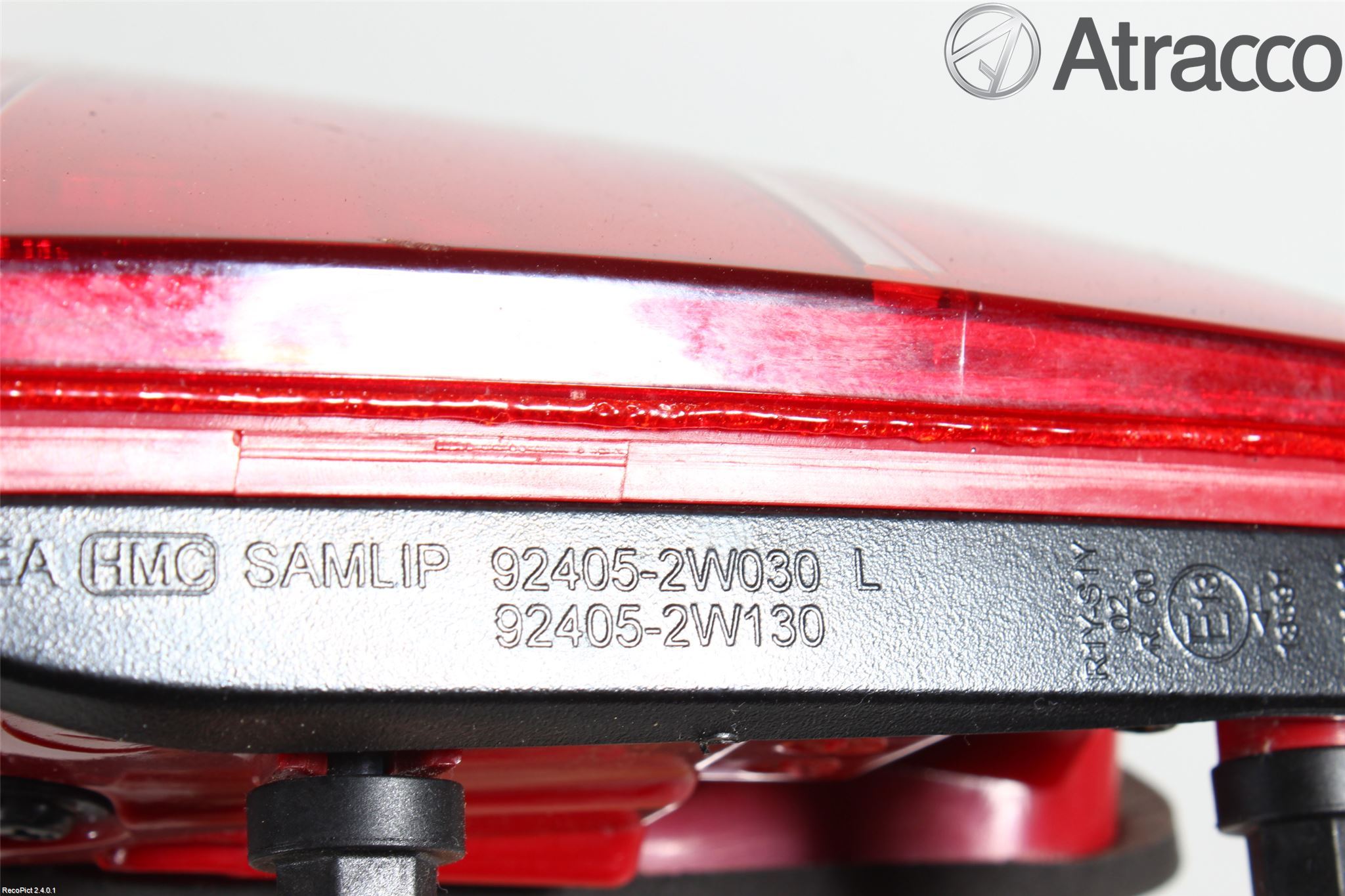 Hyundai SANTA FE 13-18 Bakljus Lucka Vä