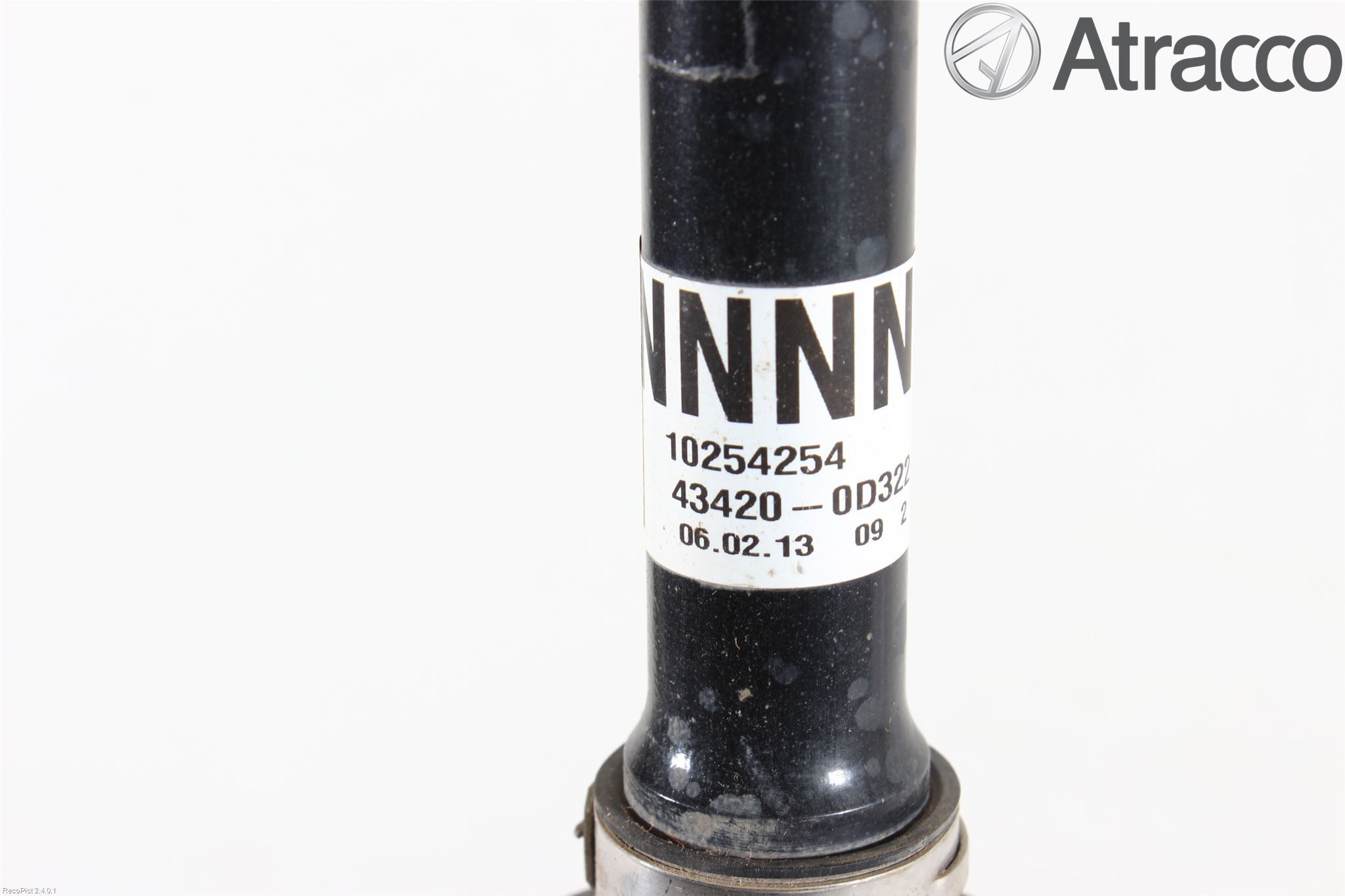 Toyota YARIS XP130 12-14 Drivaxel Fram Vänster