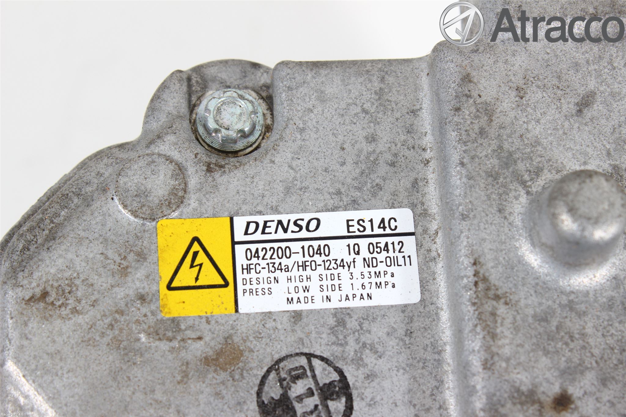 Toyota YARIS XP130 12-14 Ac Kompressor