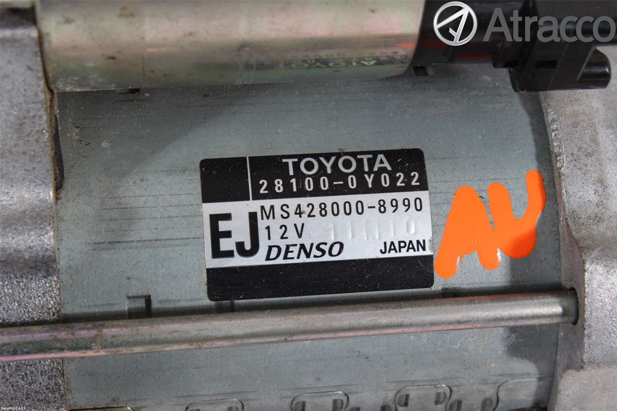 Toyota YARIS XP90 06-11 Startmotor