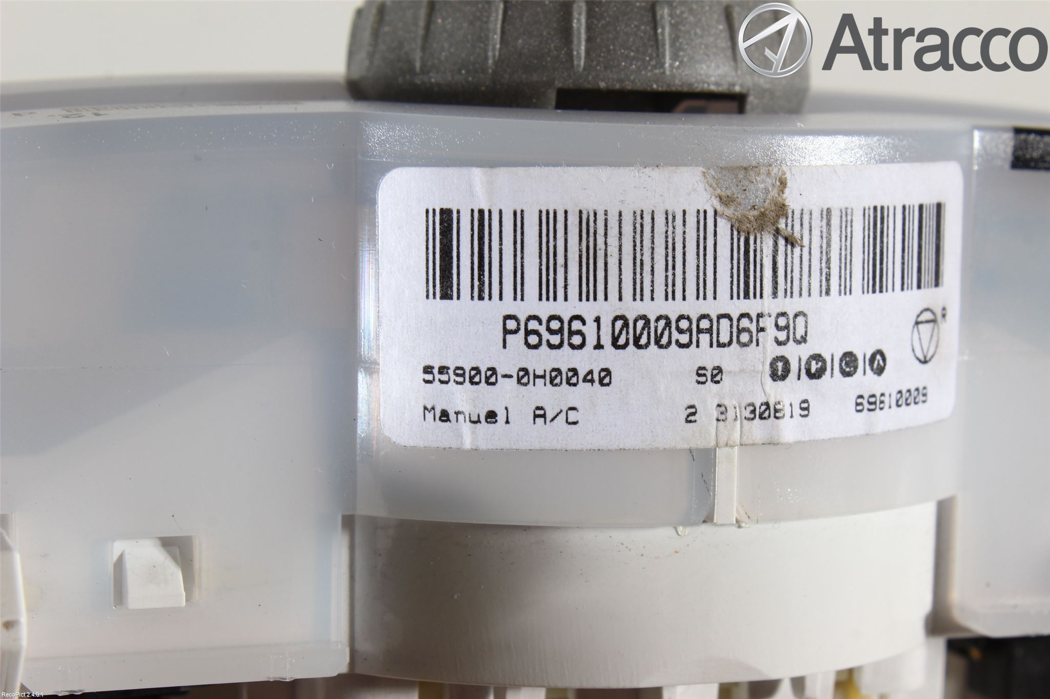 Toyota AYGO 06-14 Värmereglage