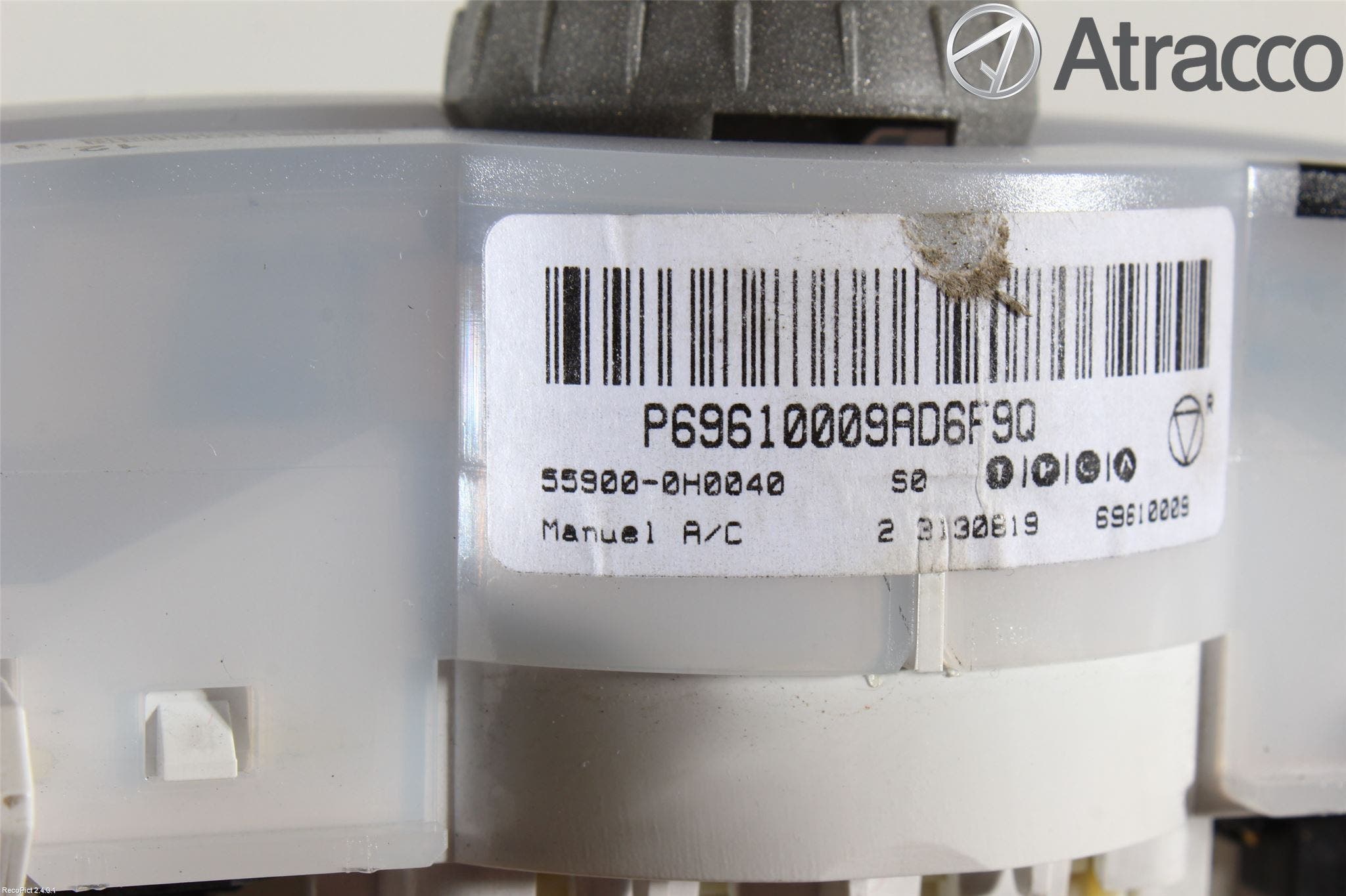 Toyota AYGO 06-14 Värmereglage