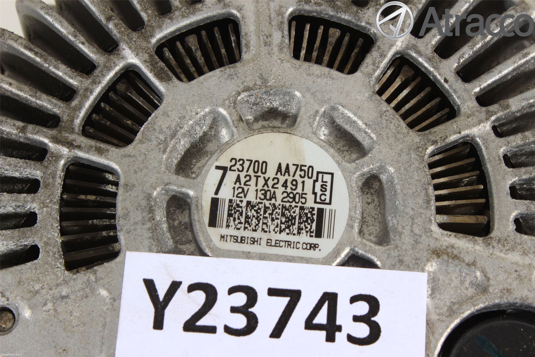 Toyota GT86 12- Generator