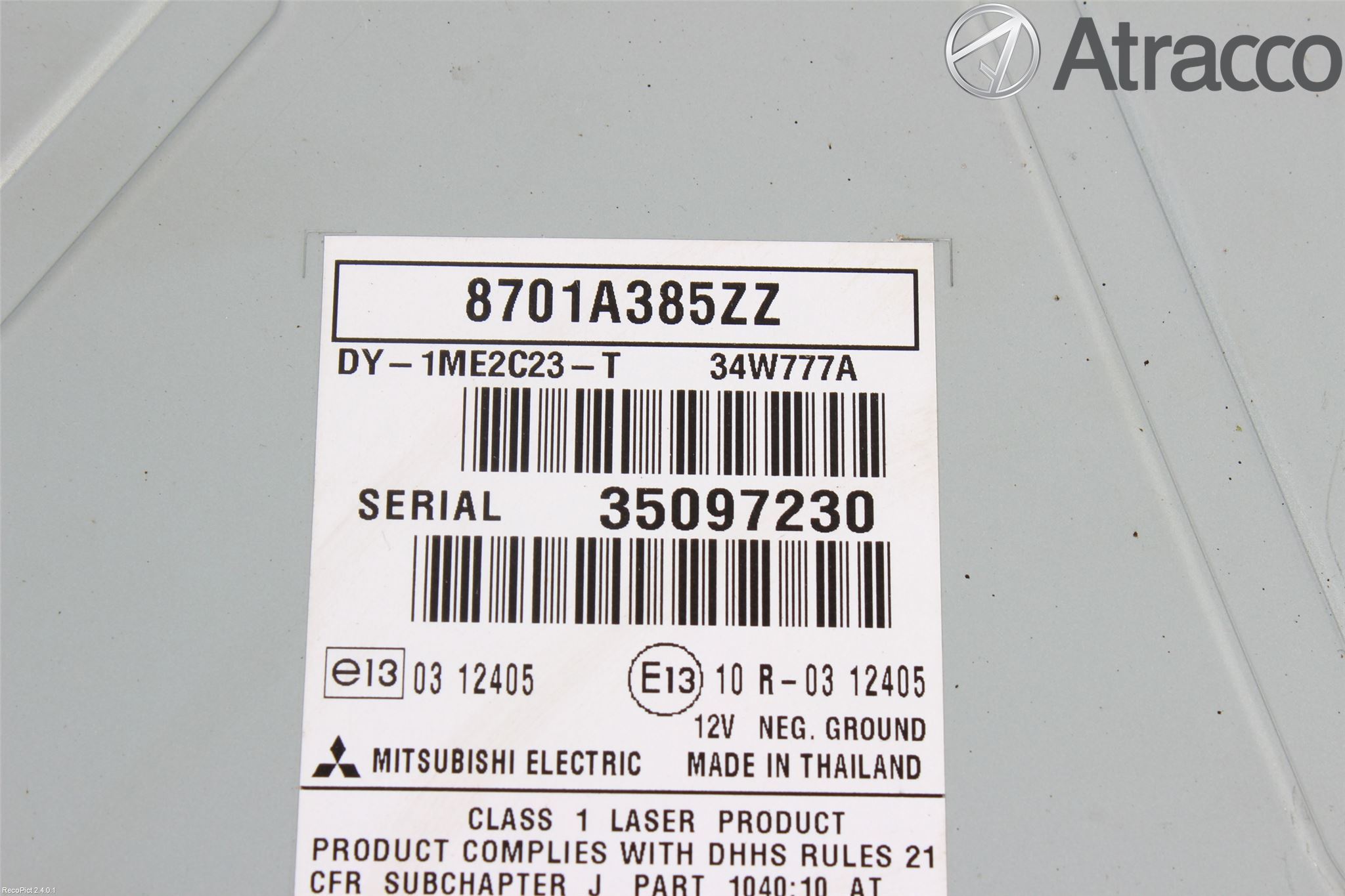 Mitsubishi L200 06-15 Cd Radio - Multimediapanel