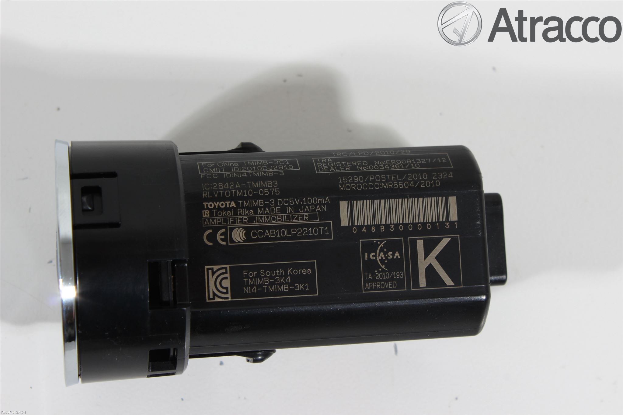 Toyota AURIS 13-19 Startknapp Personbil