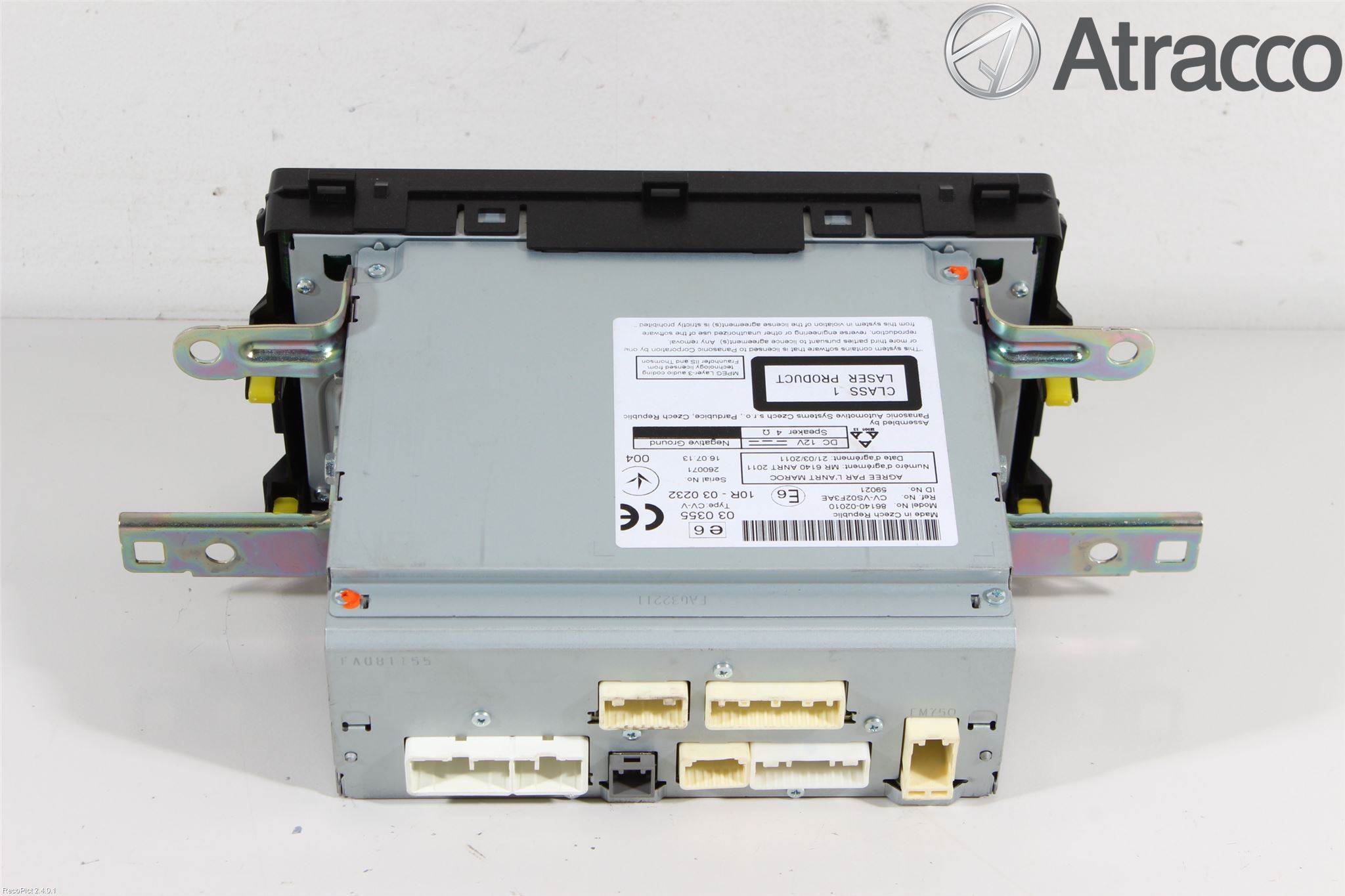 Toyota AURIS 13-19 Cd Radio - Multimediapanel