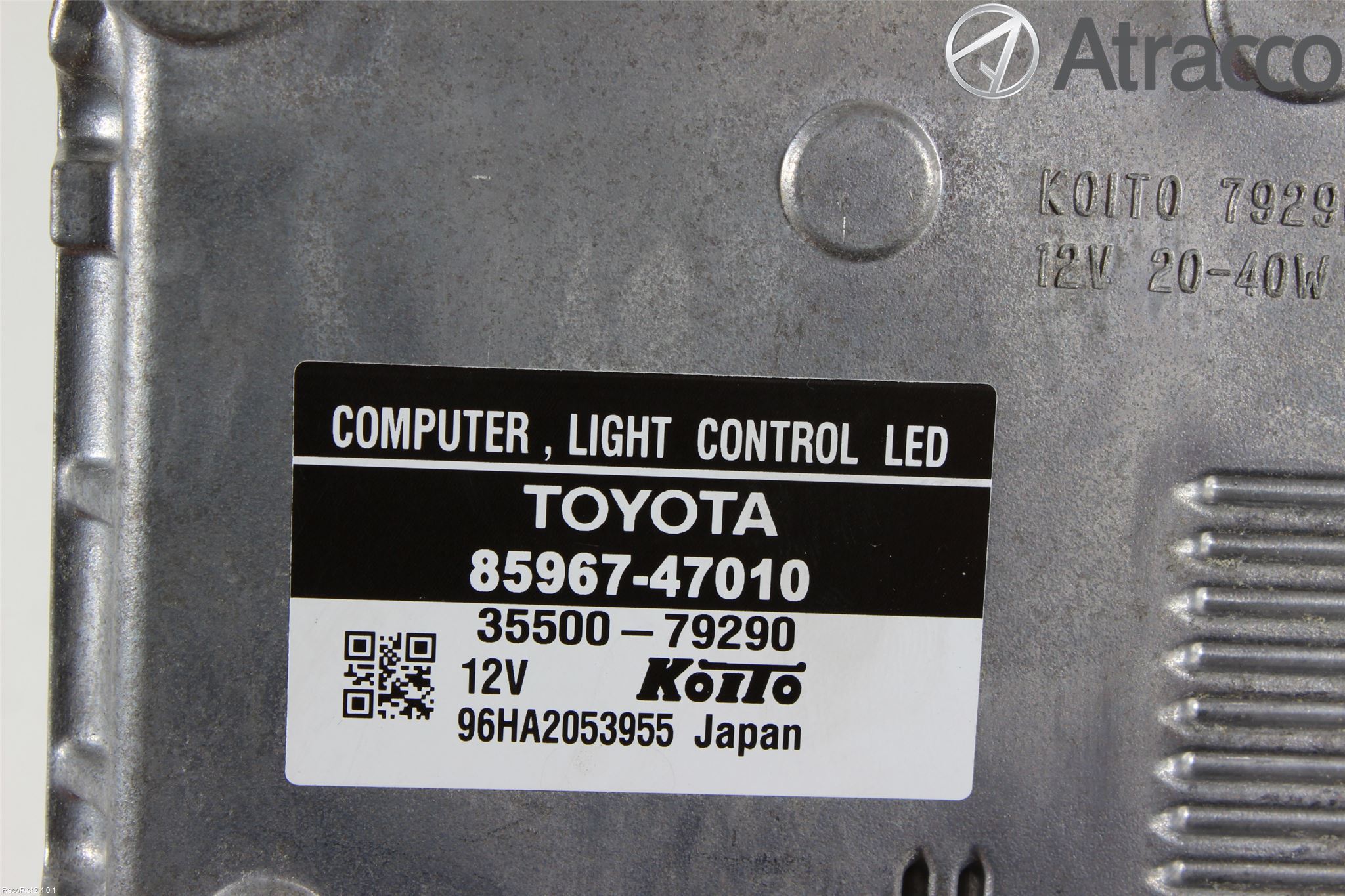 Lexus RX AL10 09-15 Styrenhet Strålkastare